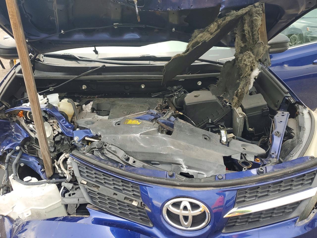 2014 Toyota Rav4 Le Синий vin: 2T3ZFREV9EW089651