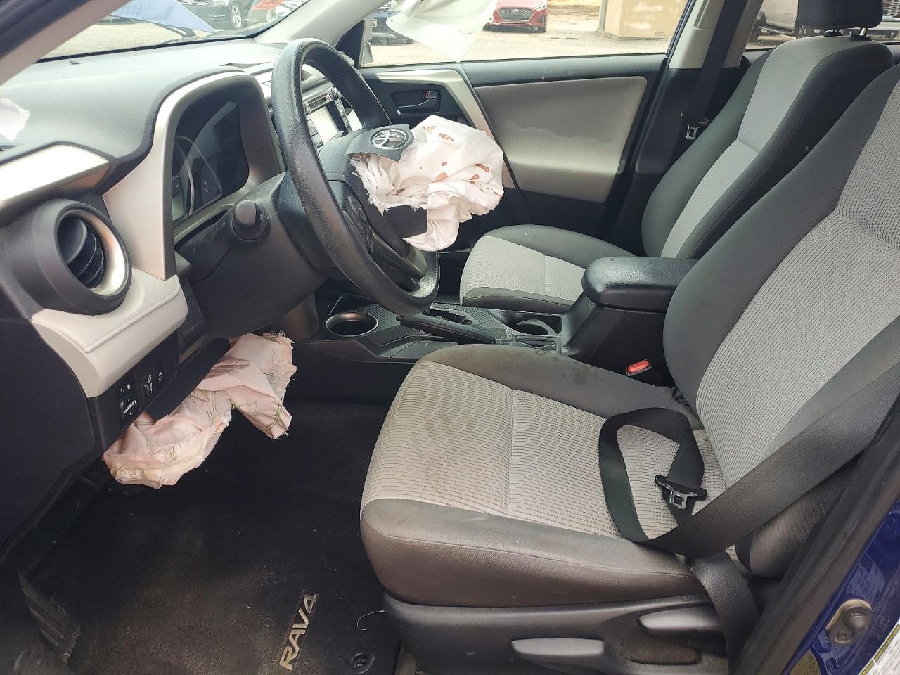 2014 Toyota Rav4 Le Синий vin: 2T3ZFREV9EW089651