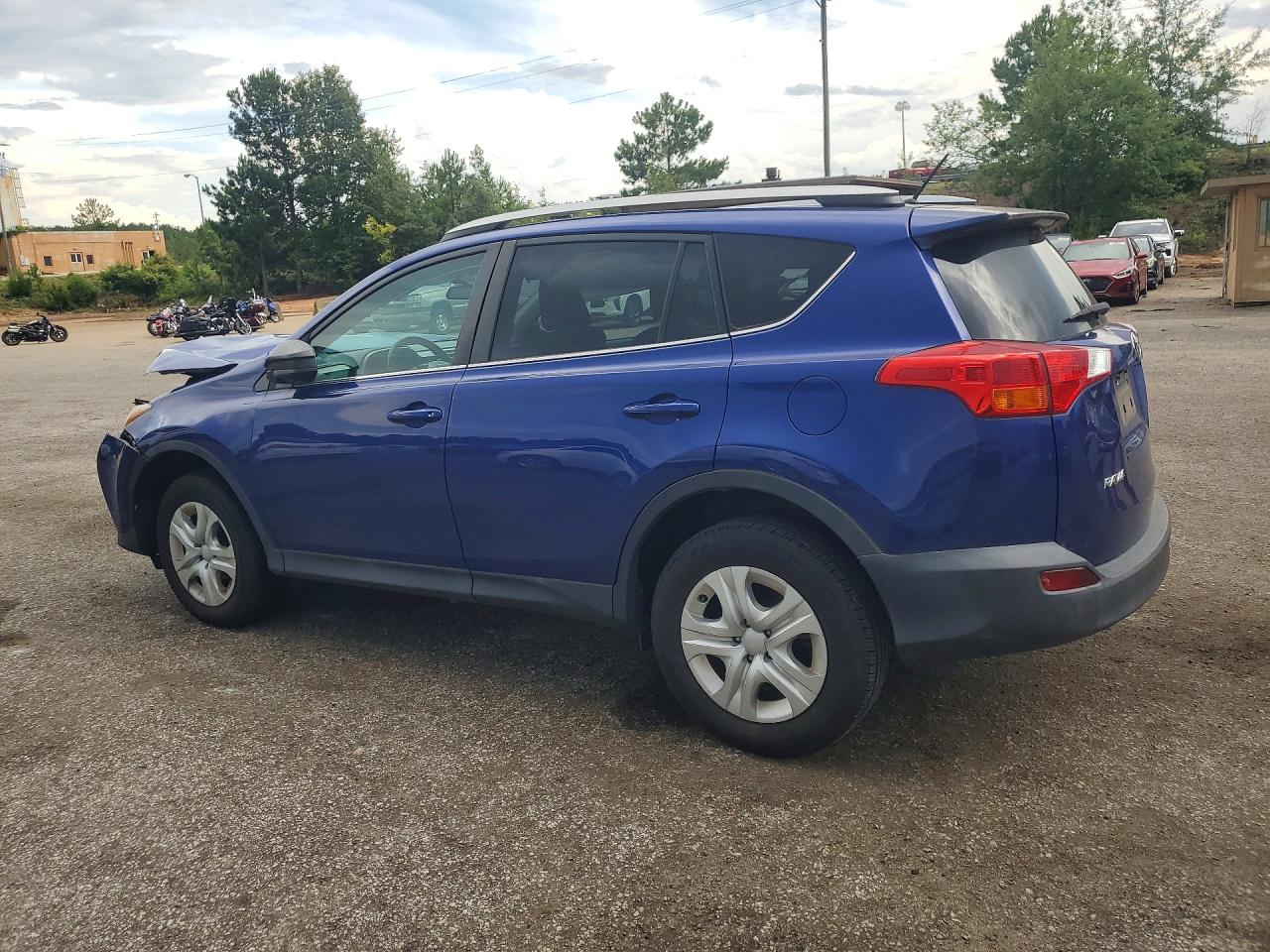 2014 Toyota Rav4 Le Синий vin: 2T3ZFREV9EW089651