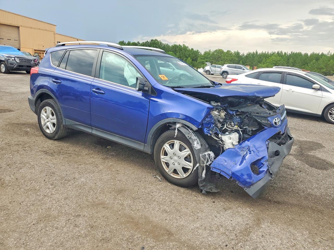 2014 Toyota Rav4 Le Синий vin: 2T3ZFREV9EW089651