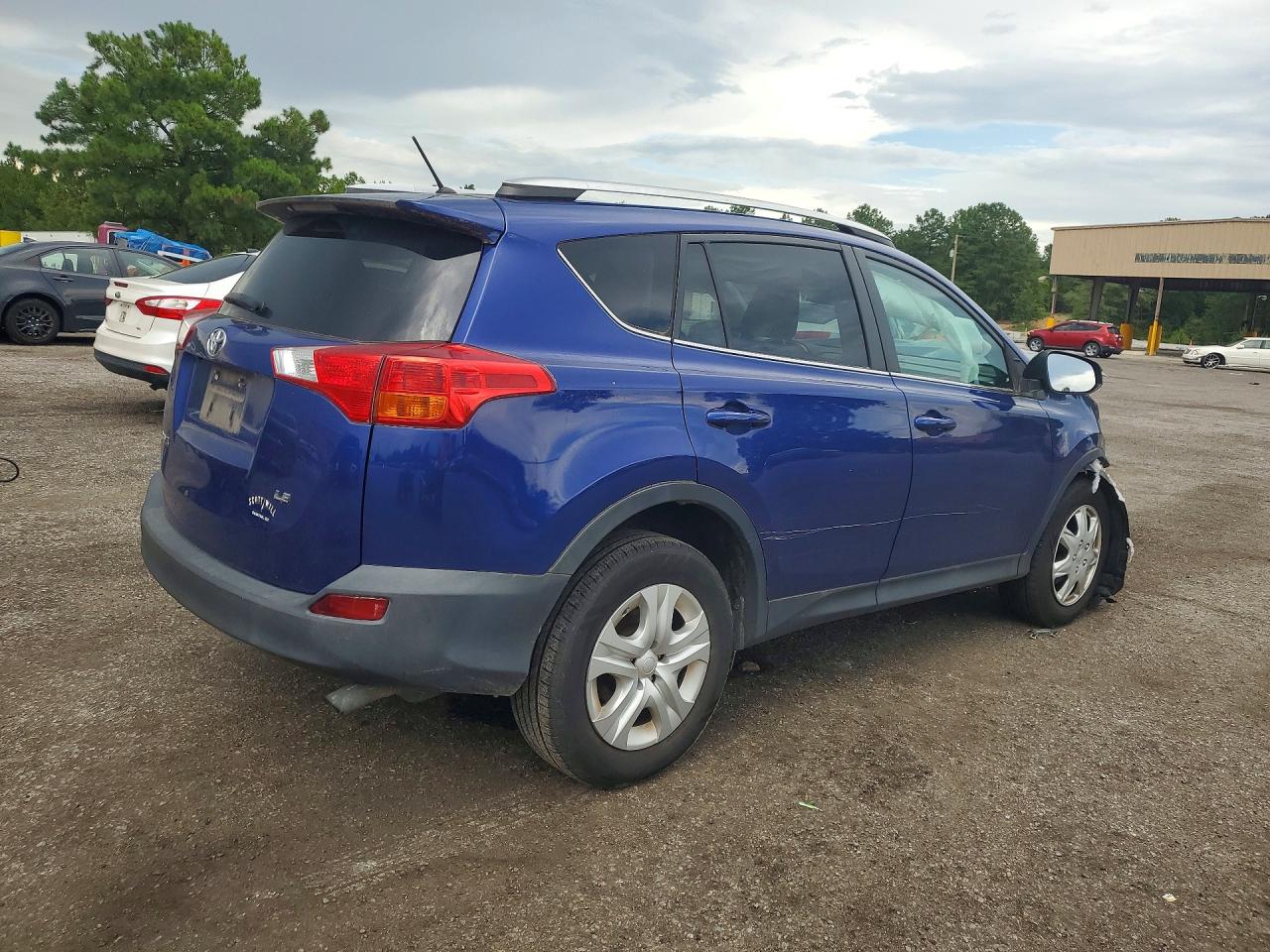 2014 Toyota Rav4 Le Синий vin: 2T3ZFREV9EW089651