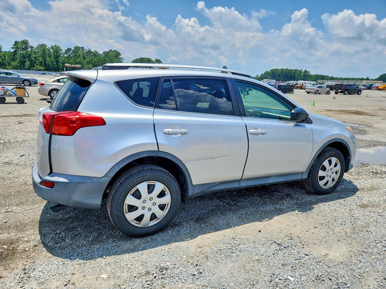 2014 Toyota Rav4 Le Silver vin: 2T3ZFREV9EW102608