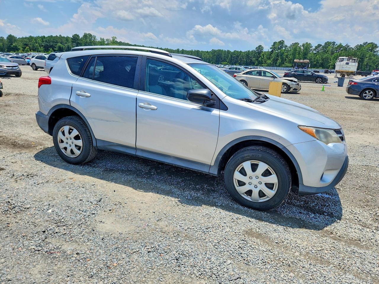 2014 Toyota Rav4 Le Silver vin: 2T3ZFREV9EW102608
