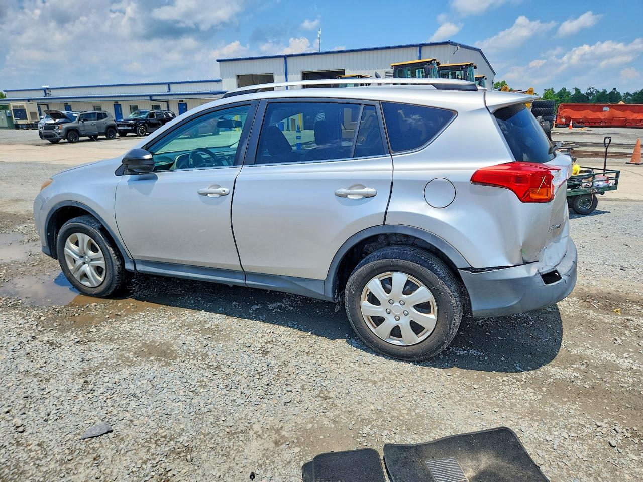 2014 Toyota Rav4 Le Silver vin: 2T3ZFREV9EW102608