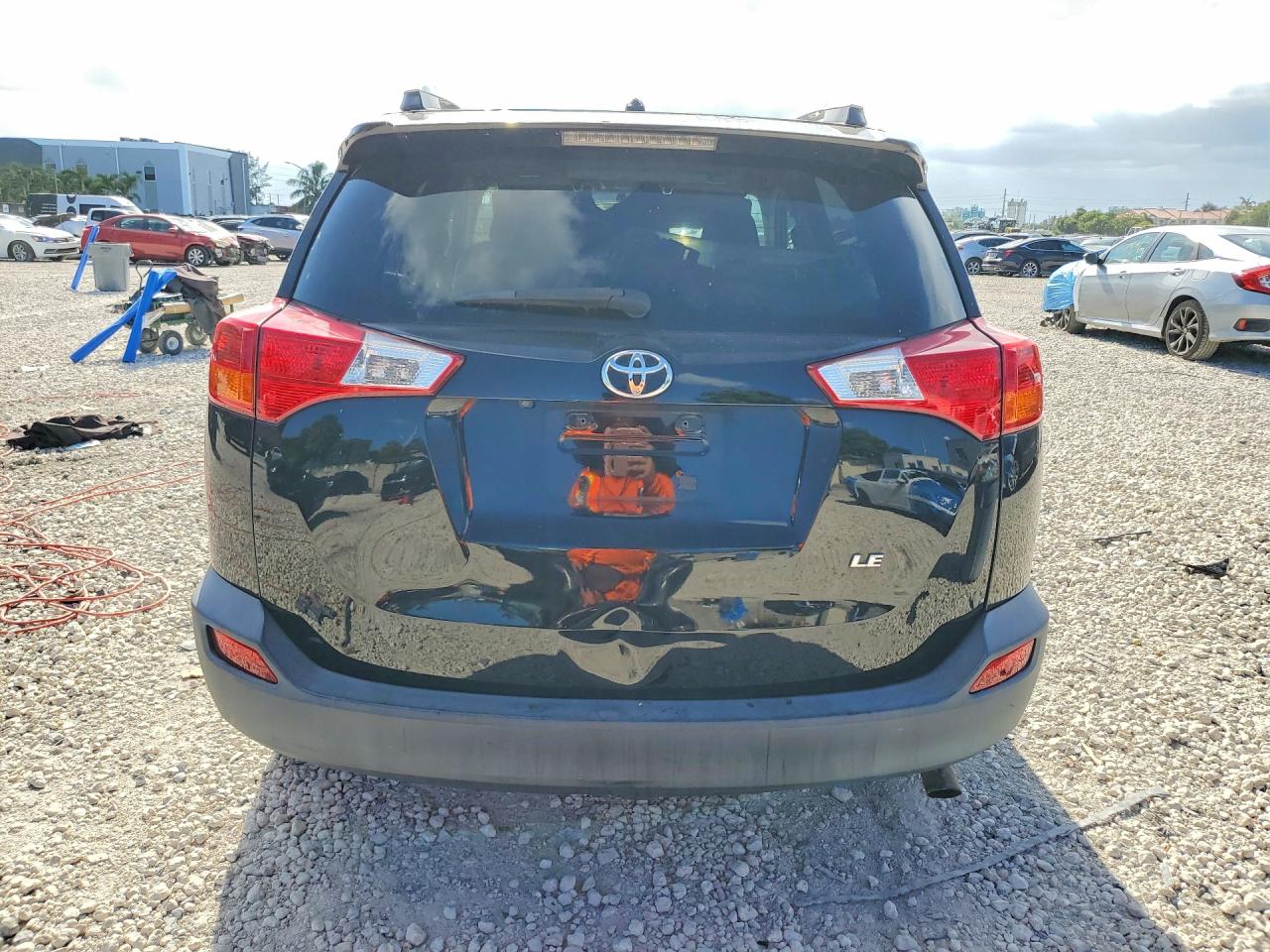 2015 Toyota Rav4 Le Черный vin: 2T3ZFREV9FW138400