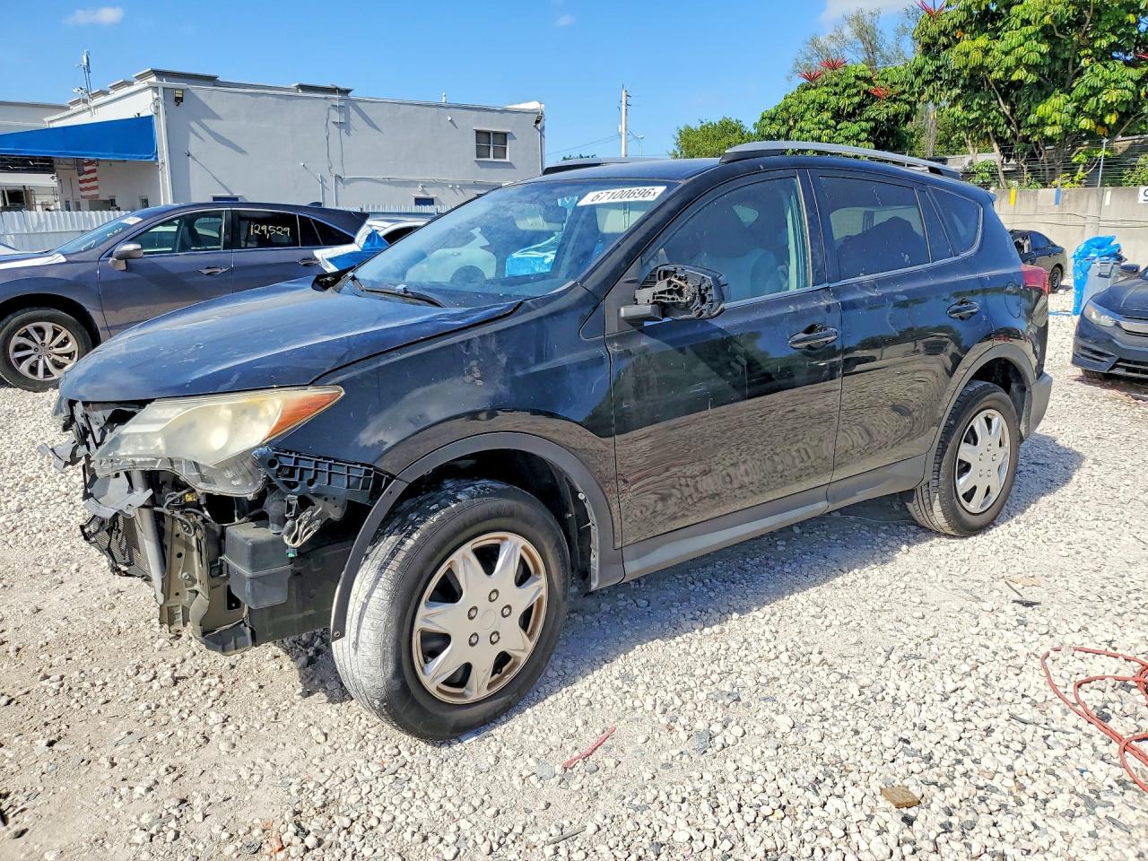 2015 Toyota Rav4 Le Черный vin: 2T3ZFREV9FW138400