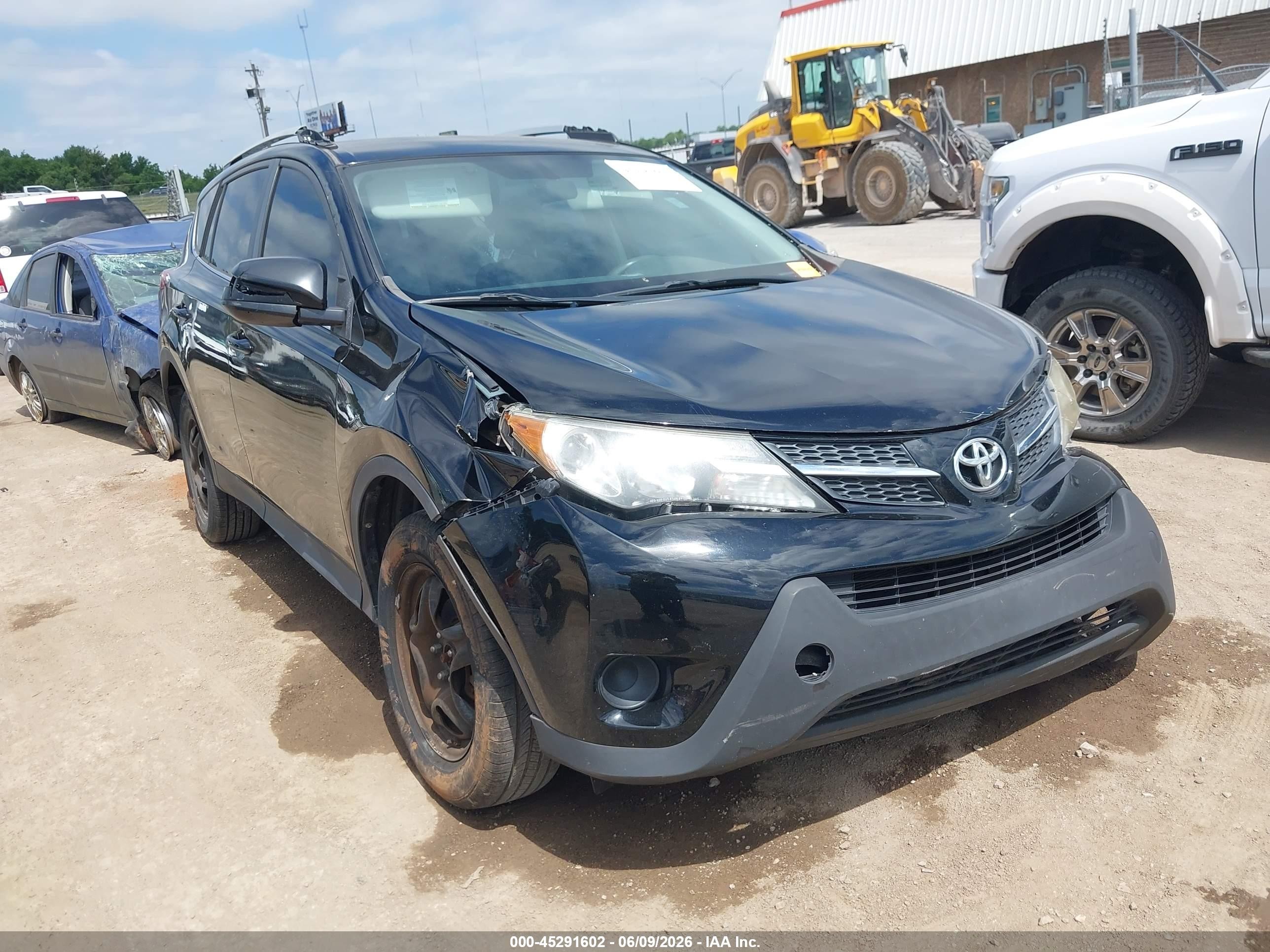 2015 Toyota Rav4 Le Black vin: 2T3ZFREV9FW172188