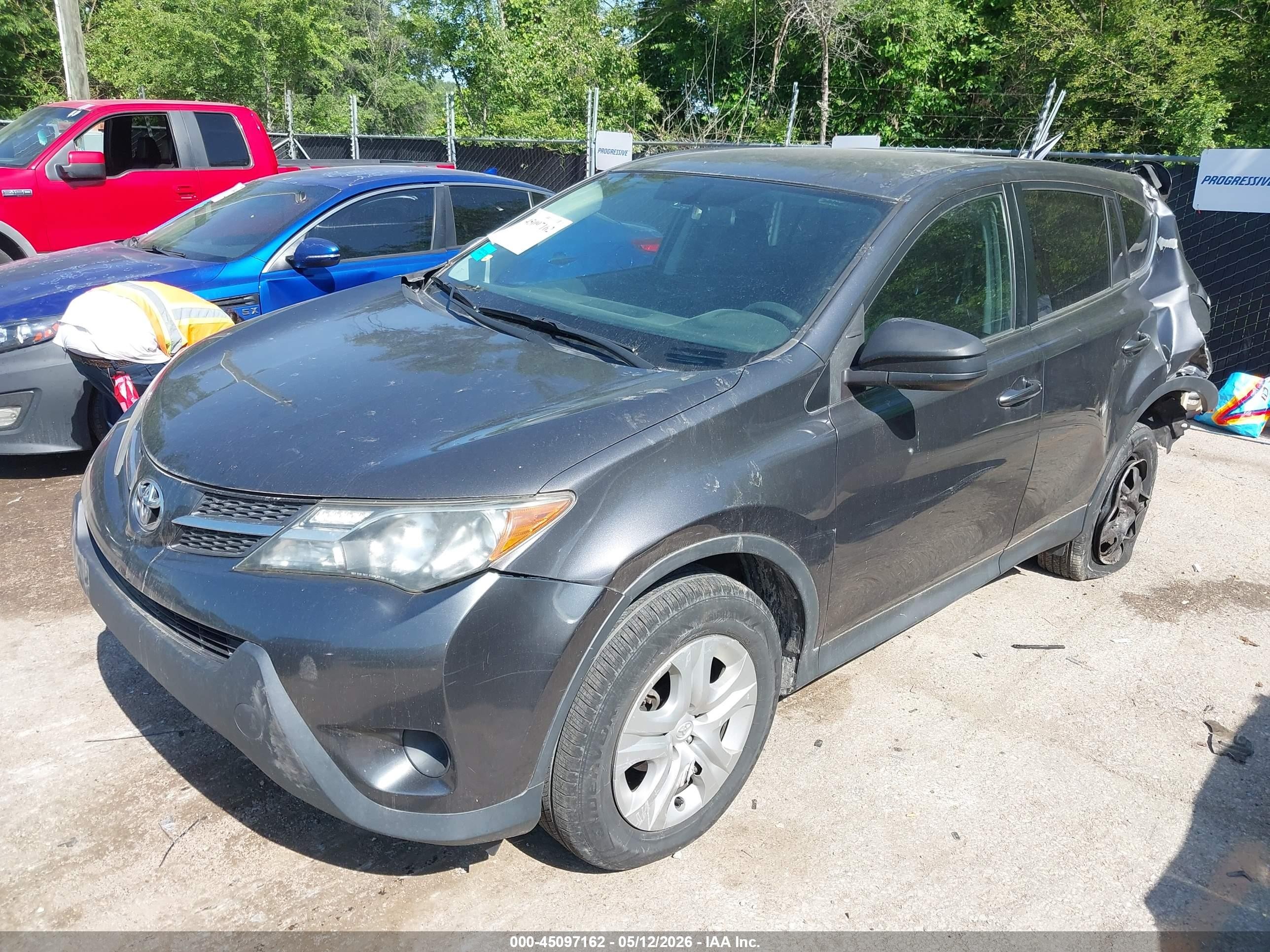 2015 Toyota Rav4 Le Gray vin: 2T3ZFREV9FW192487