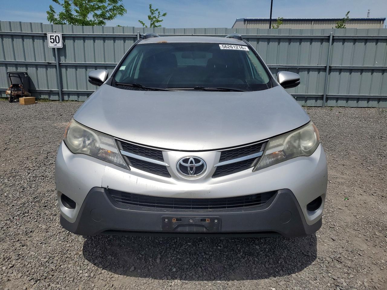 2015 Toyota Rav4 Le Silver vin: 2T3ZFREV9FW208235