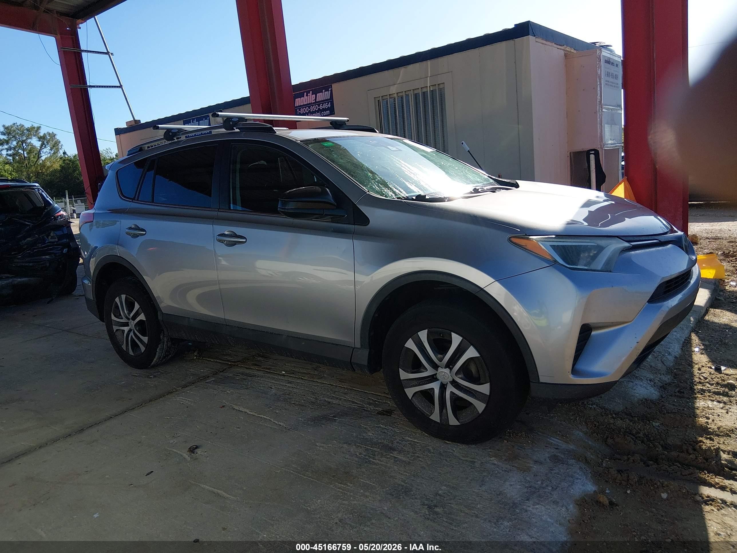 2017 Toyota Rav4 Le Gray vin: 2T3ZFREV9HW383541