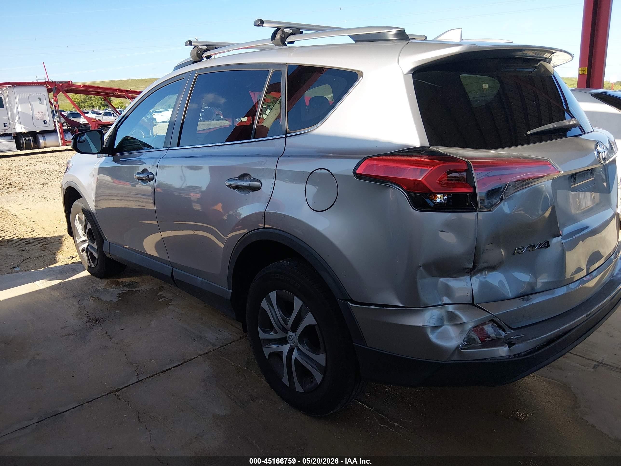 2017 Toyota Rav4 Le Gray vin: 2T3ZFREV9HW383541
