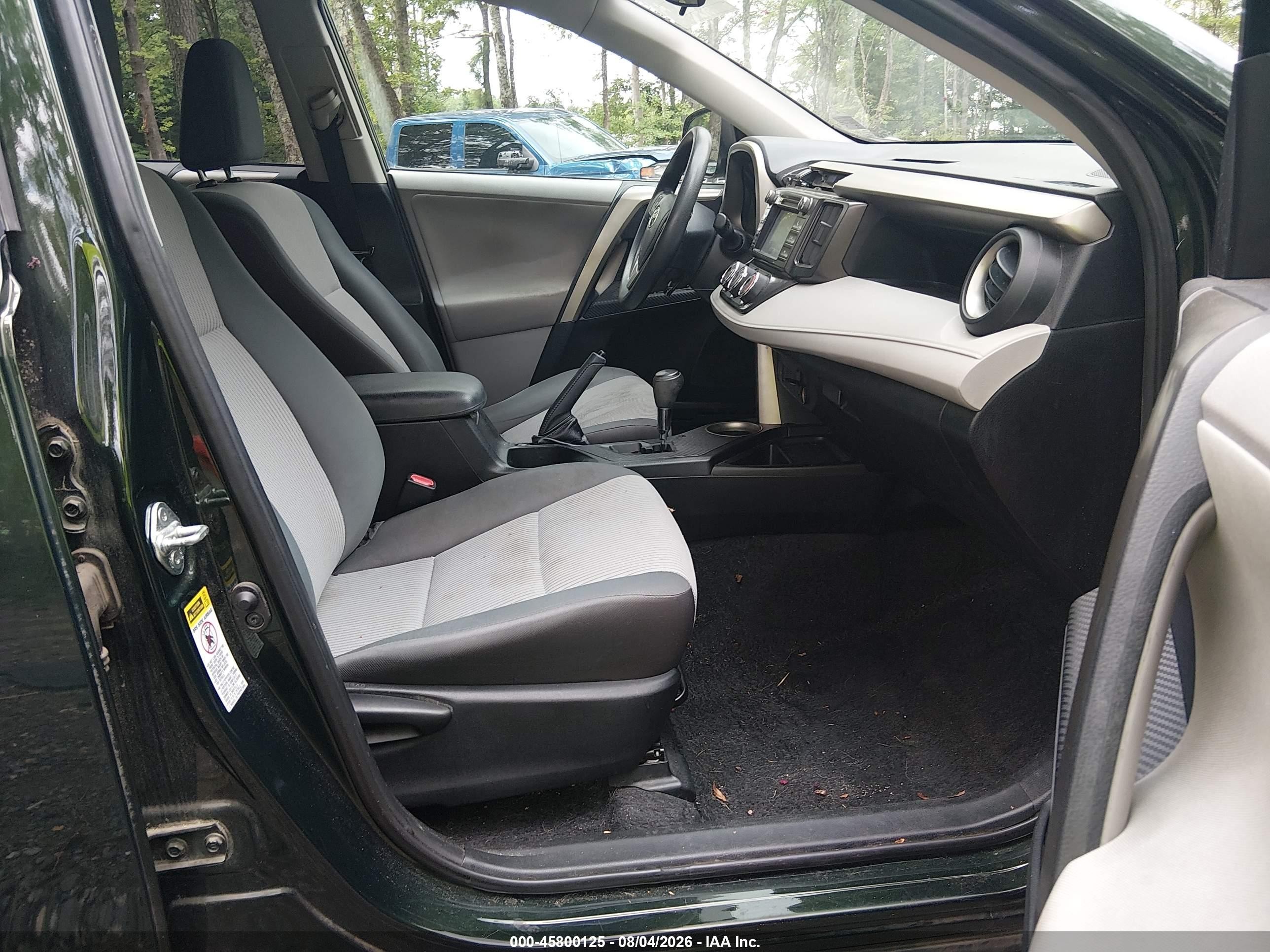 2013 Toyota Rav4 Le Green vin: 2T3ZFREVXDW017873