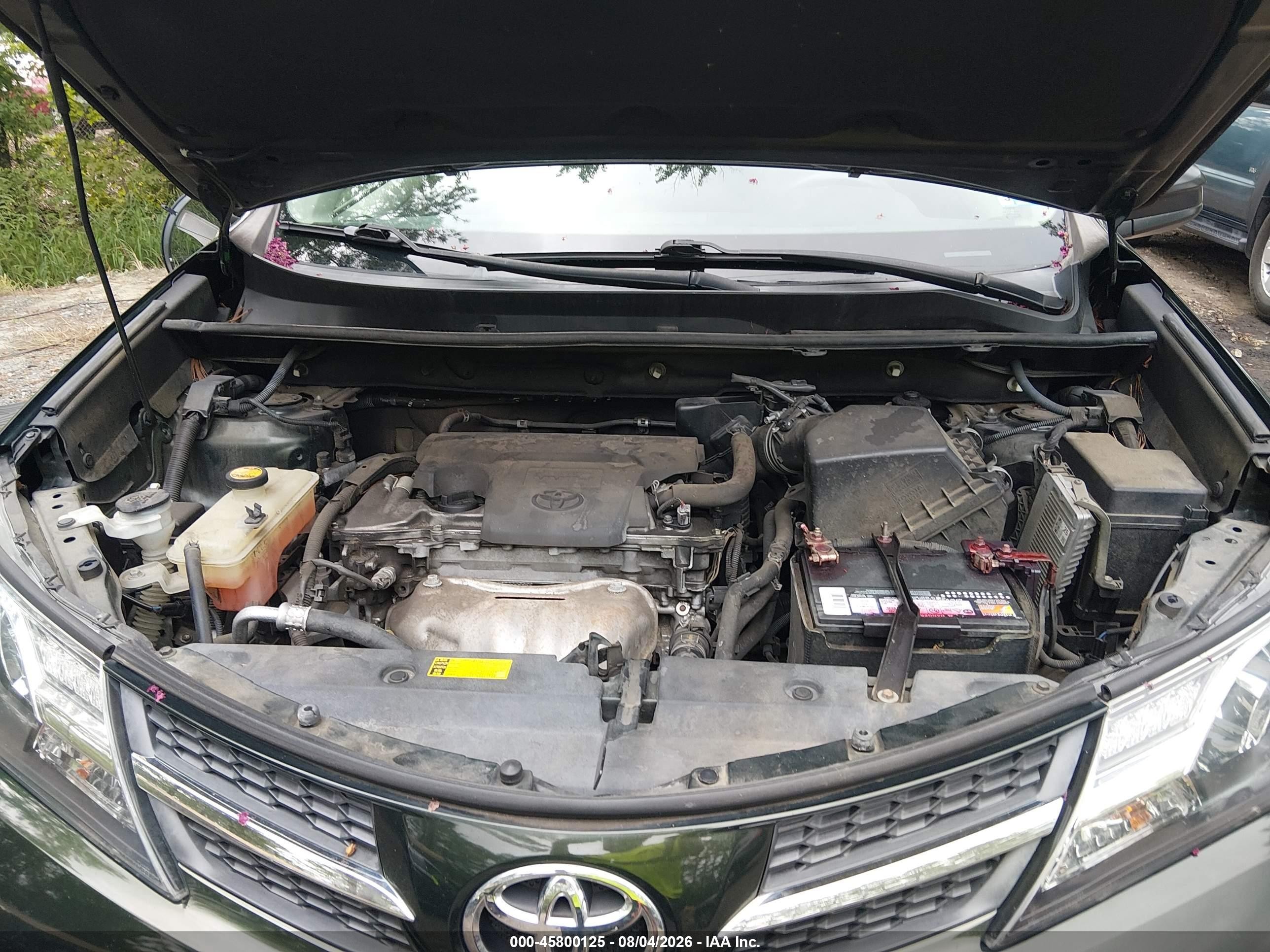 2013 Toyota Rav4 Le Green vin: 2T3ZFREVXDW017873