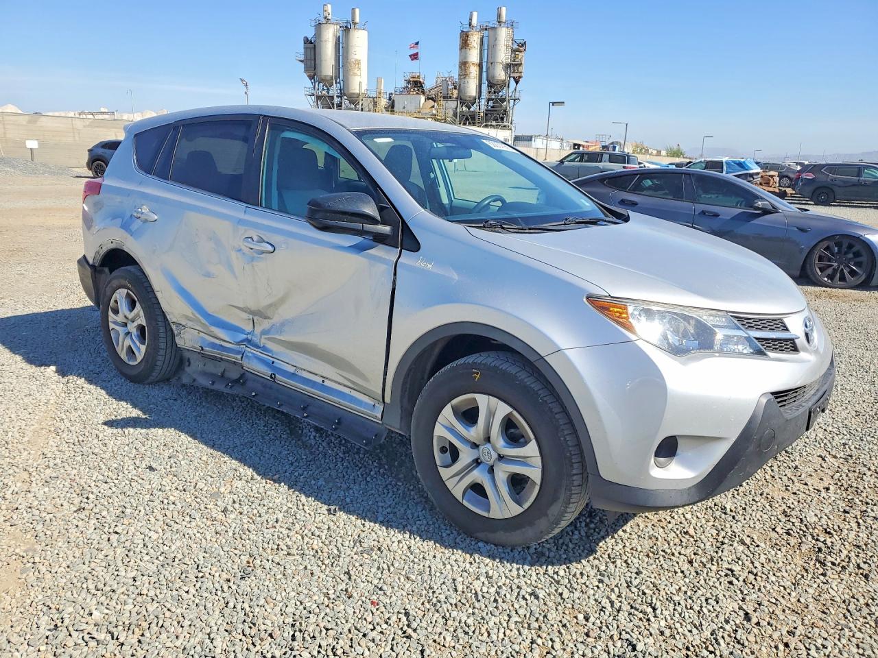 2013 Toyota Rav4 Le Silver vin: 2T3ZFREVXDW036570
