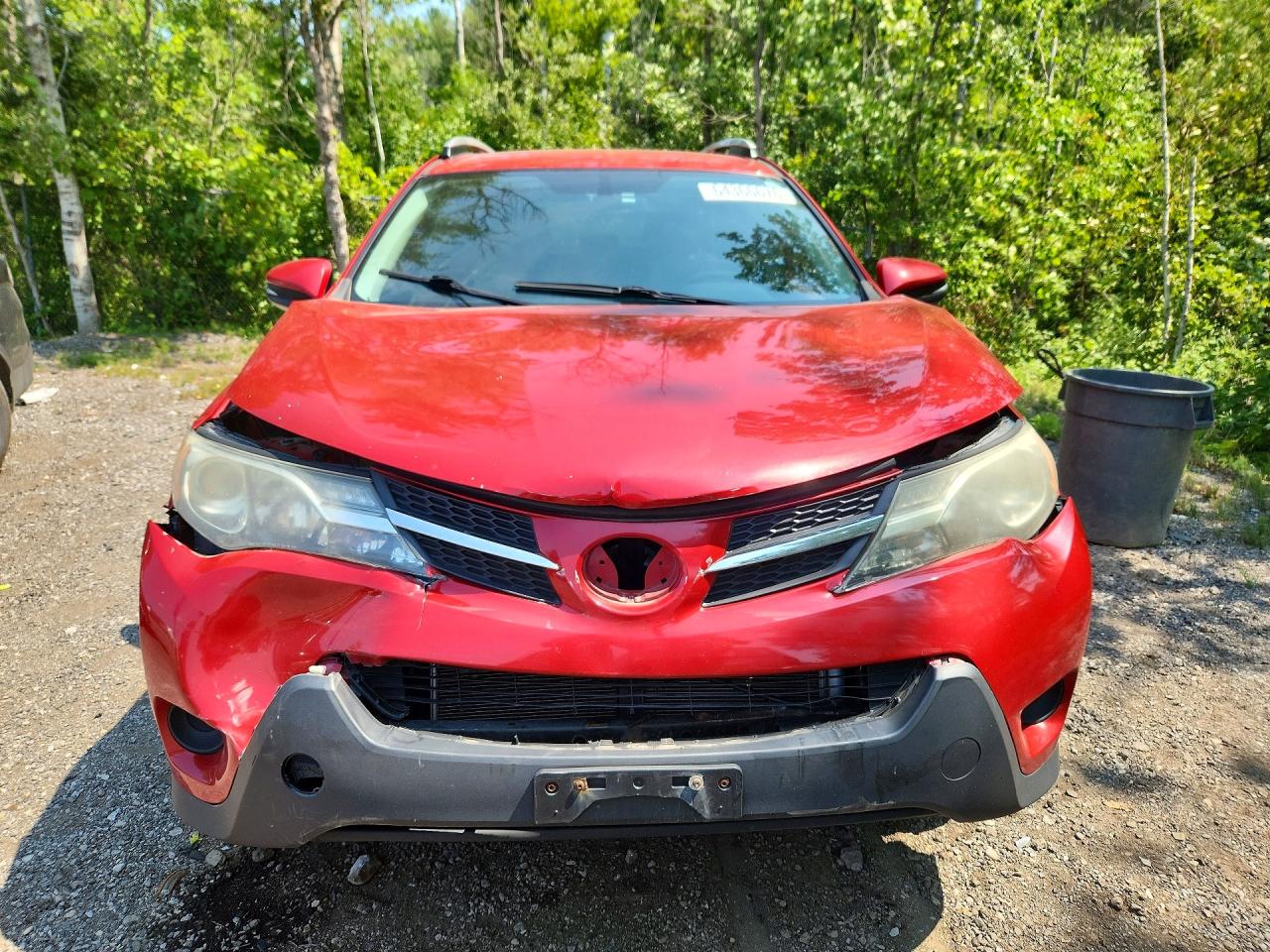2013 Toyota Rav4 Le Red vin: 2T3ZFREVXDW036911