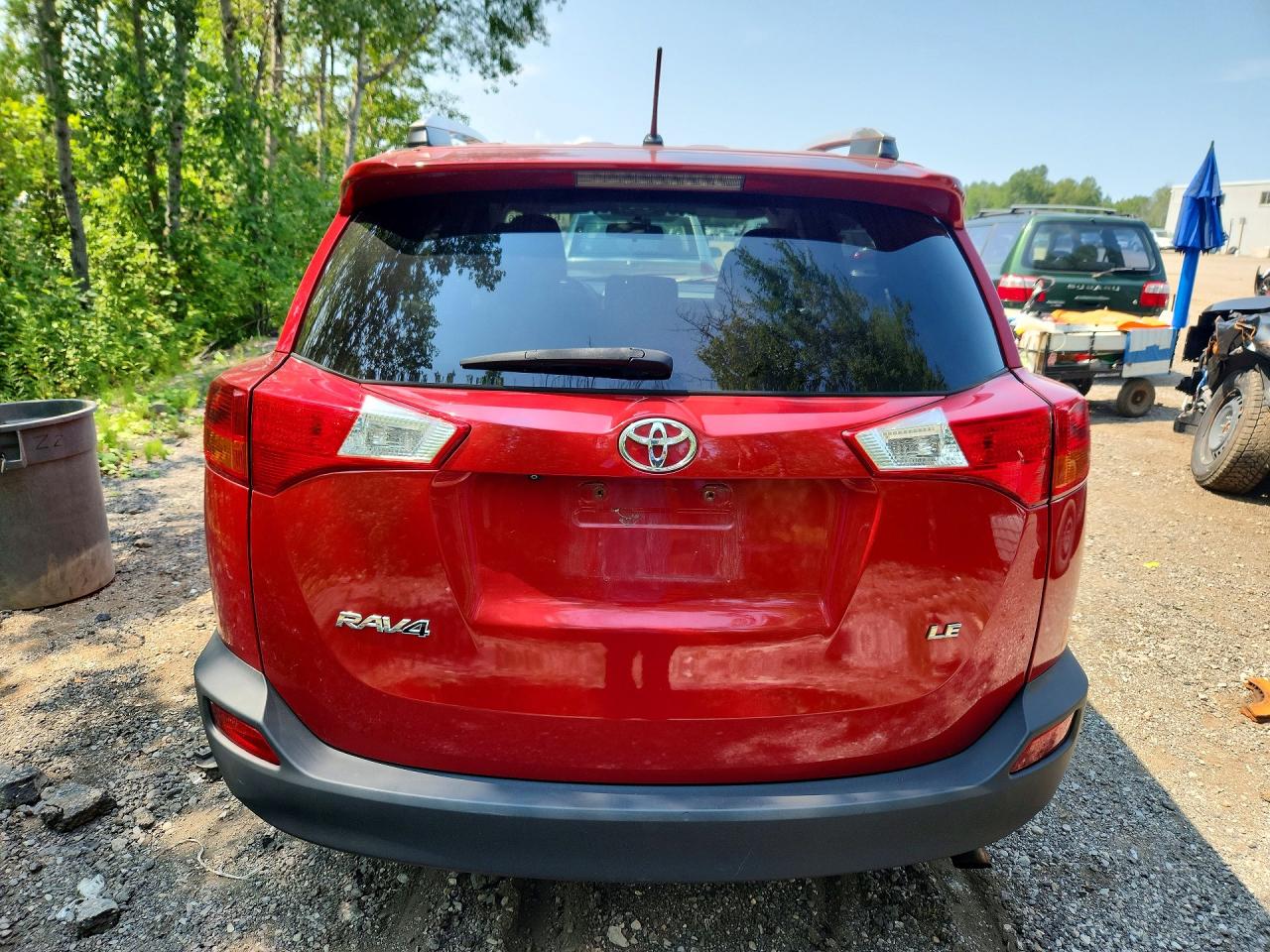 2013 Toyota Rav4 Le Red vin: 2T3ZFREVXDW036911