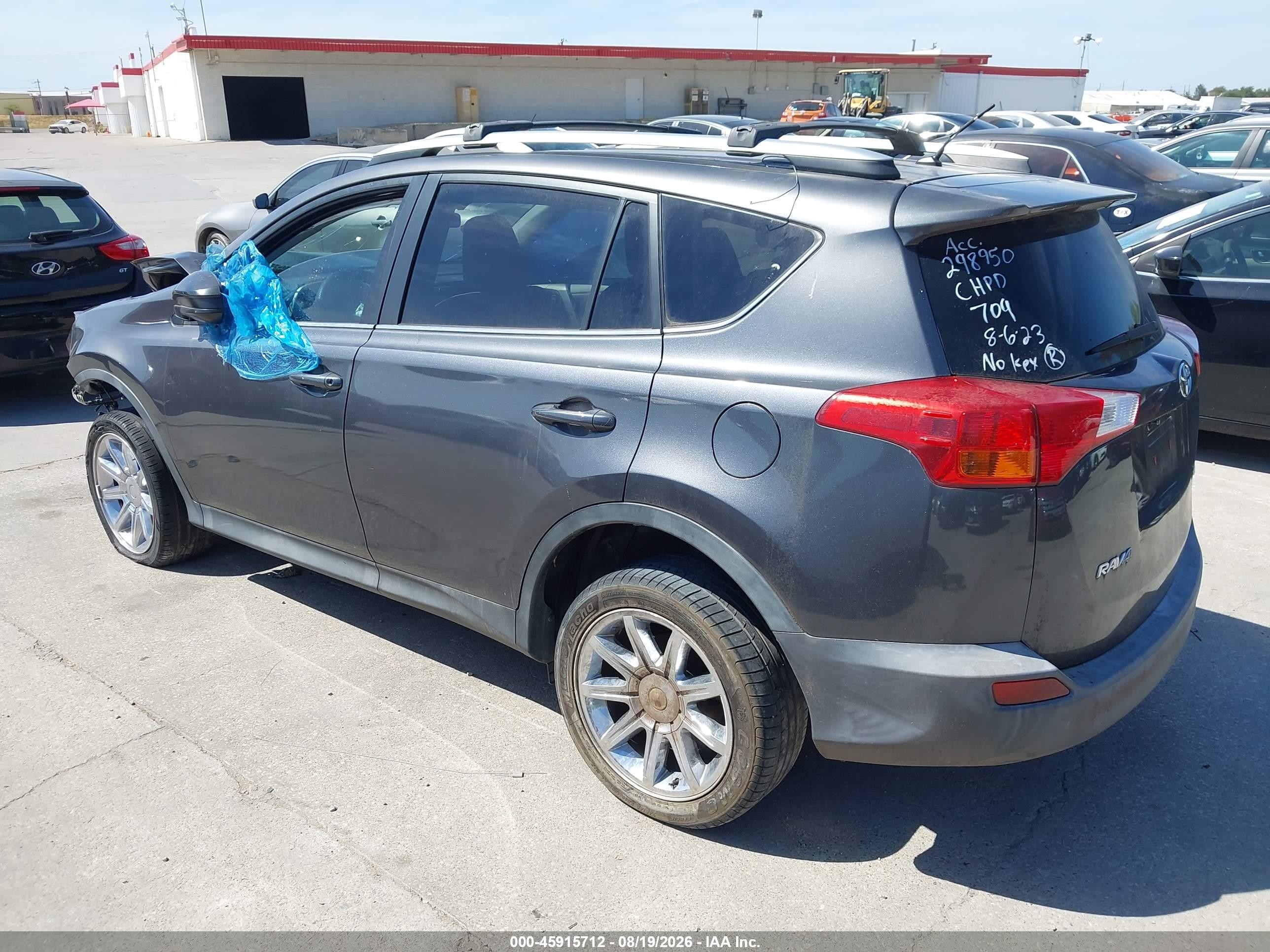 2013 Toyota Rav4 Le Серебряный vin: 2T3ZFREVXDW050050