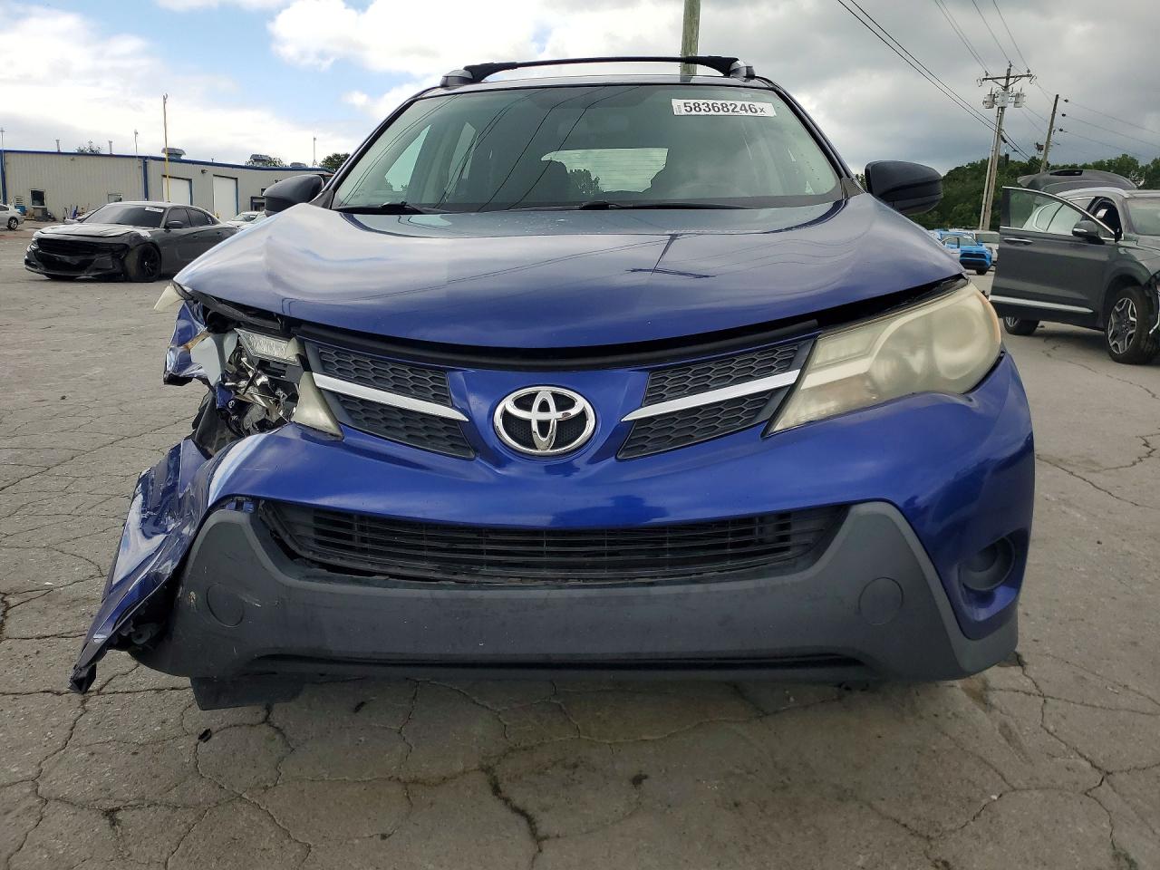 2014 Toyota Rav4 Le Blue vin: 2T3ZFREVXEW083017