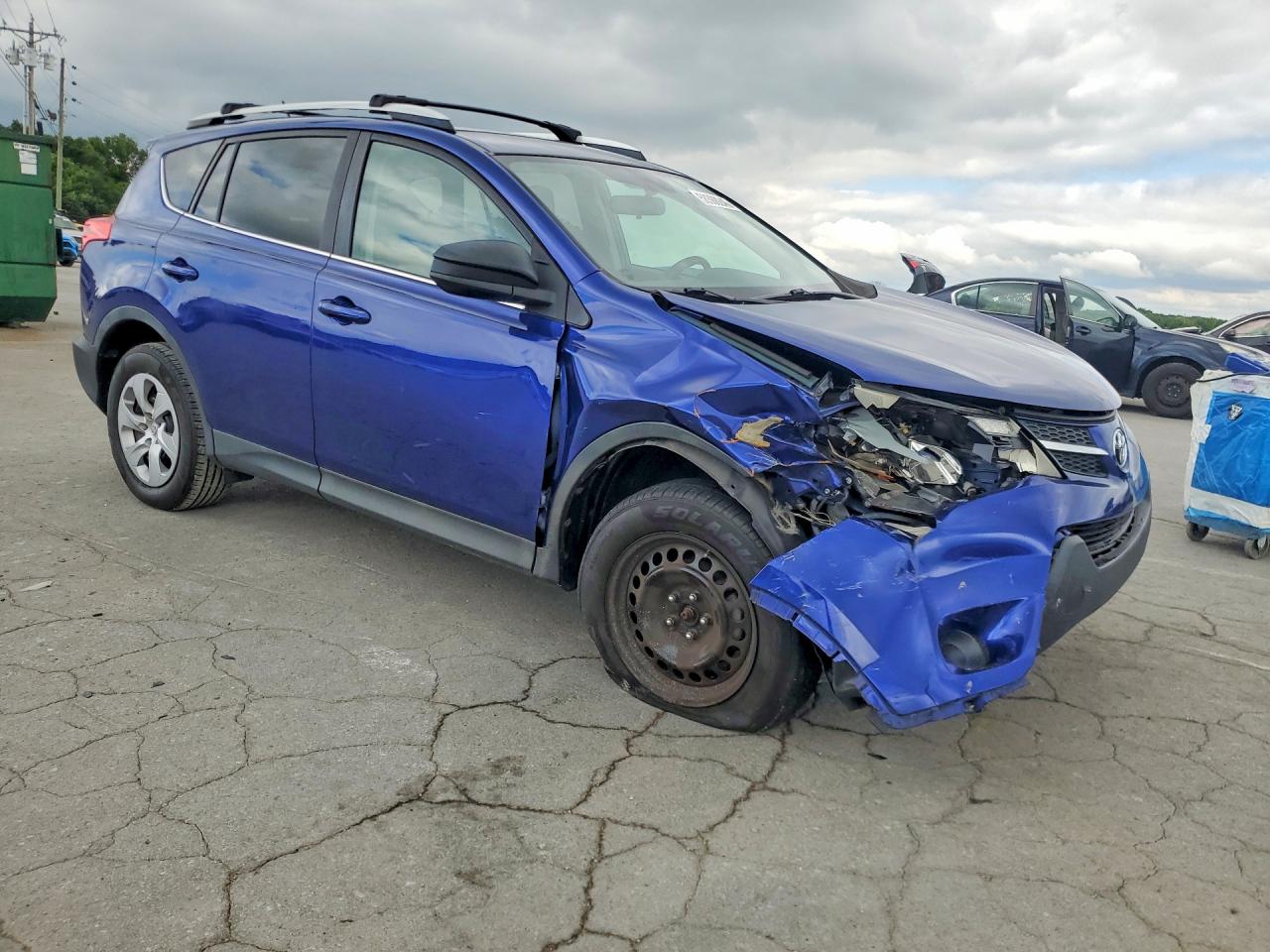 2014 Toyota Rav4 Le Blue vin: 2T3ZFREVXEW083017