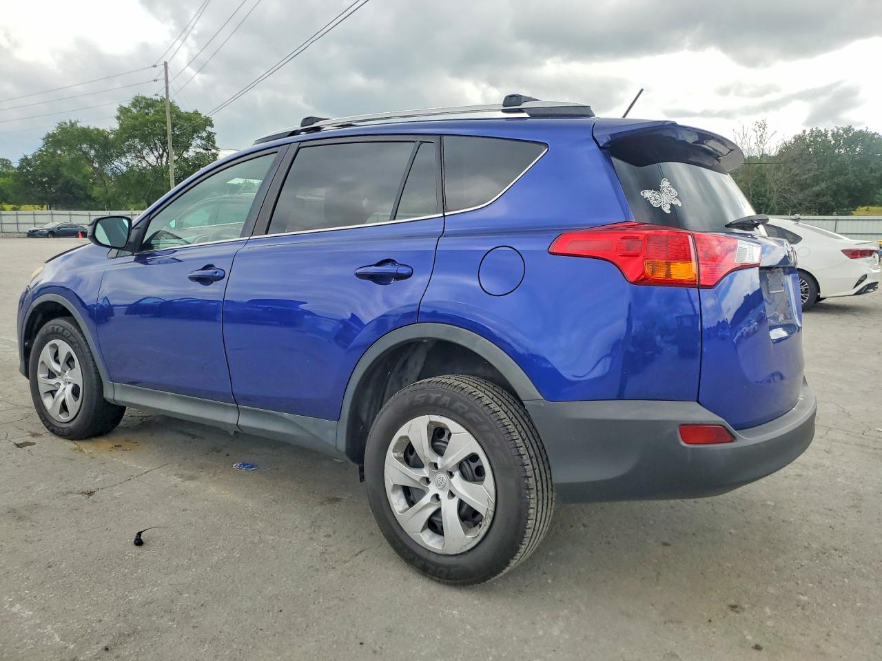 2014 Toyota Rav4 Le Blue vin: 2T3ZFREVXEW083017