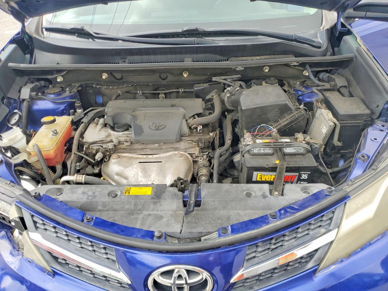 2014 Toyota Rav4 Le Blue vin: 2T3ZFREVXEW083017
