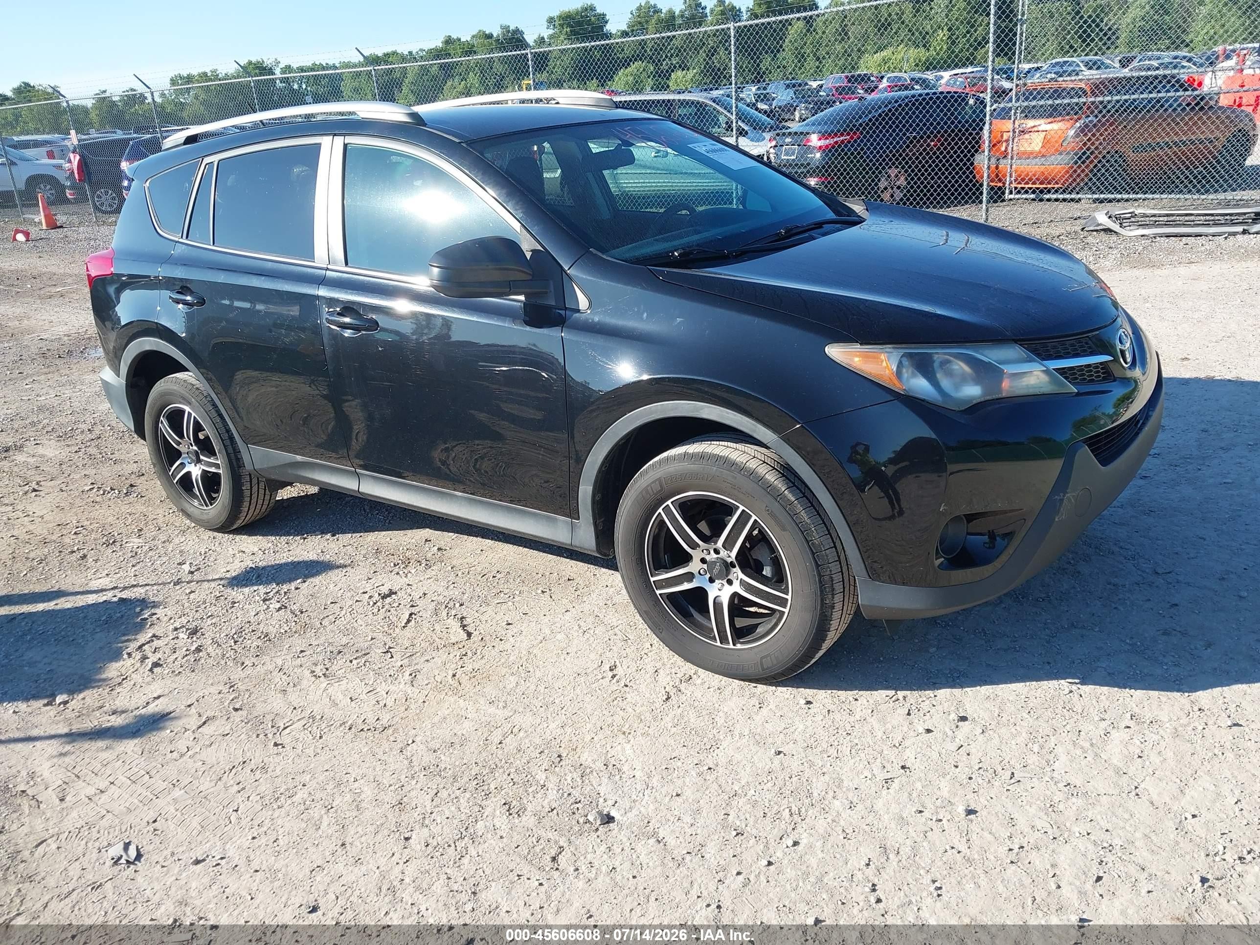 2014 Toyota Rav4 Le Black vin: 2T3ZFREVXEW085365