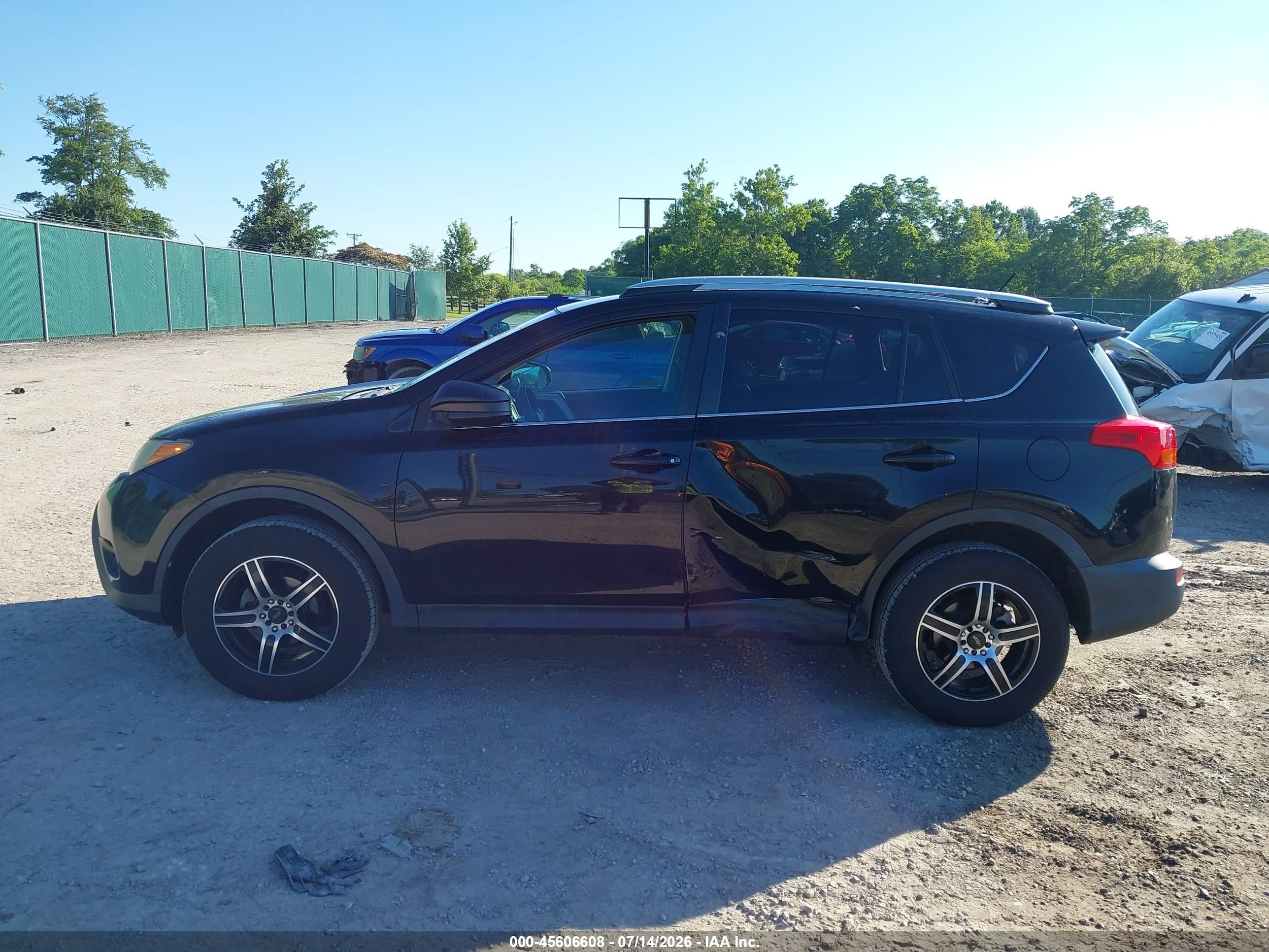 2014 Toyota Rav4 Le Black vin: 2T3ZFREVXEW085365