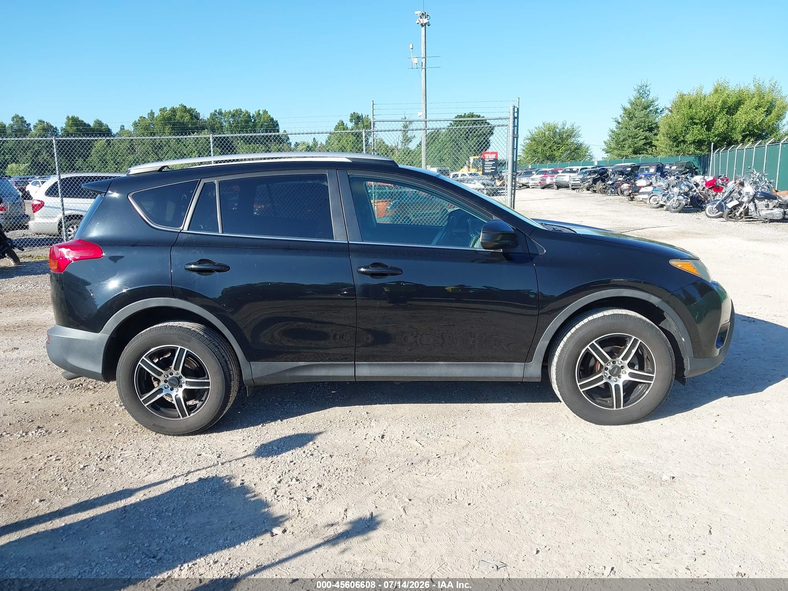 2014 Toyota Rav4 Le Black vin: 2T3ZFREVXEW085365