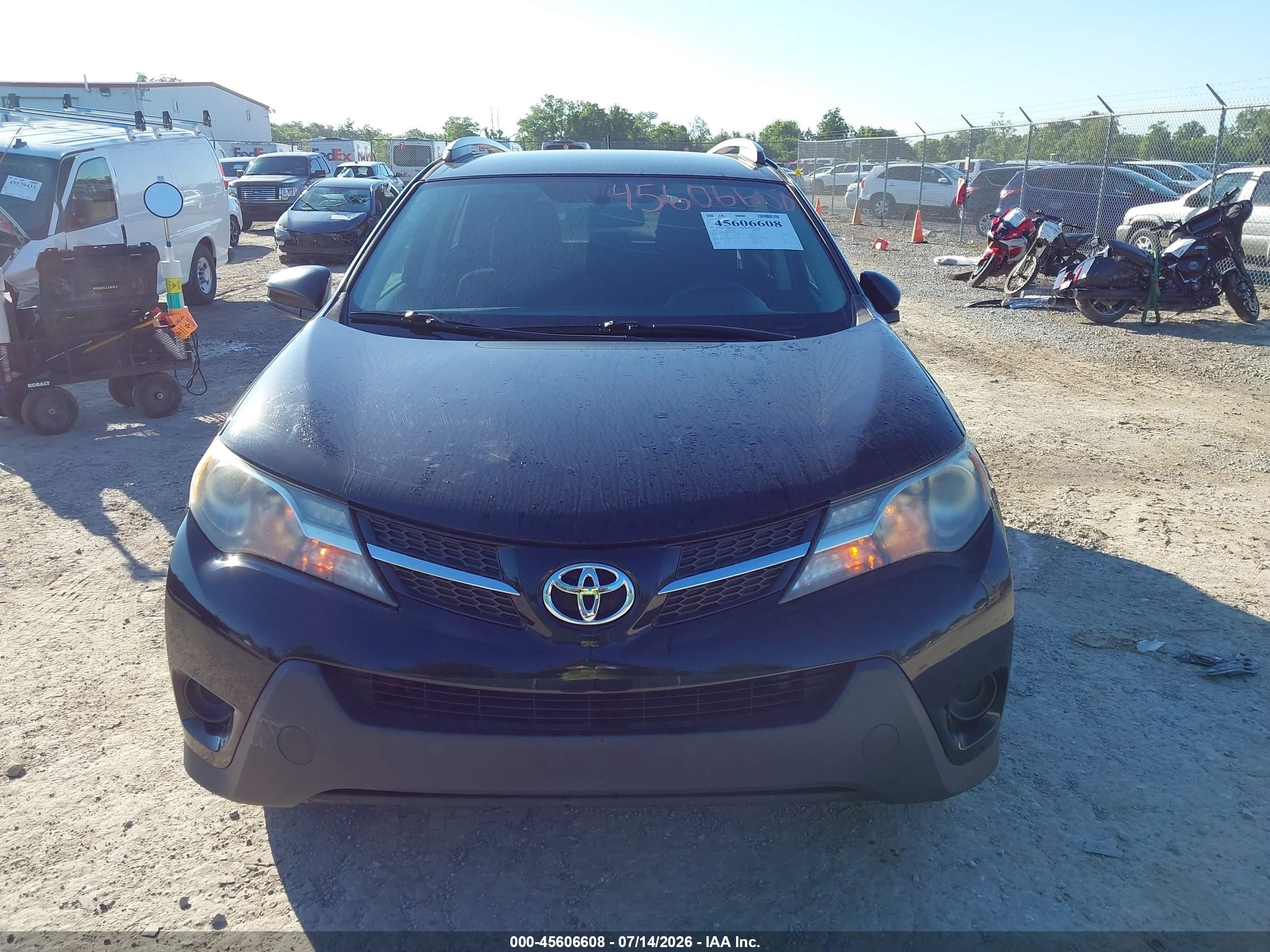 2014 Toyota Rav4 Le Black vin: 2T3ZFREVXEW085365