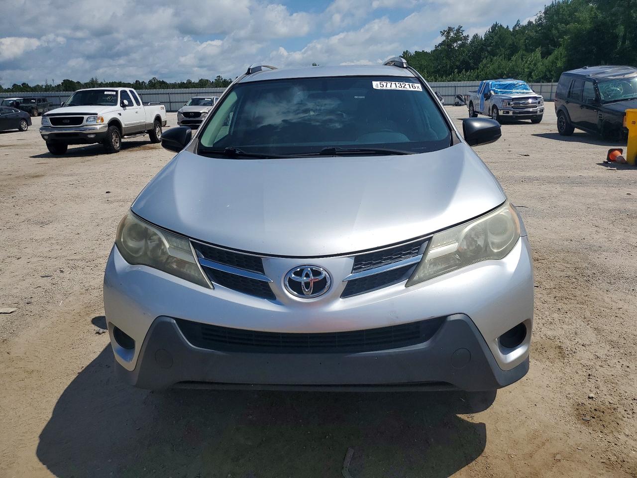 2014 Toyota Rav4 Le Silver vin: 2T3ZFREVXEW087598