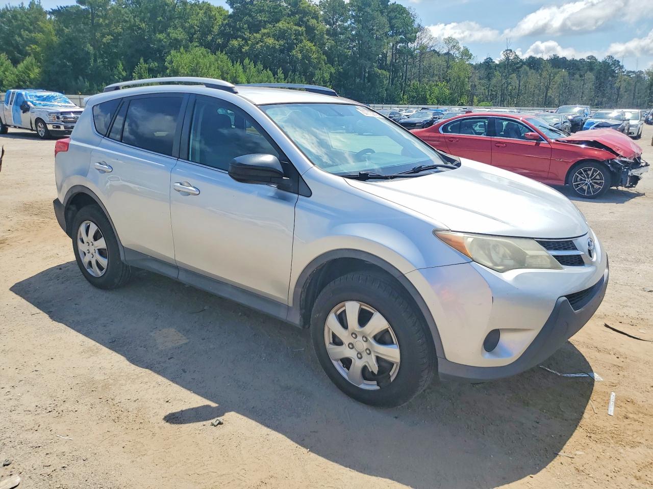 2014 Toyota Rav4 Le Silver vin: 2T3ZFREVXEW087598