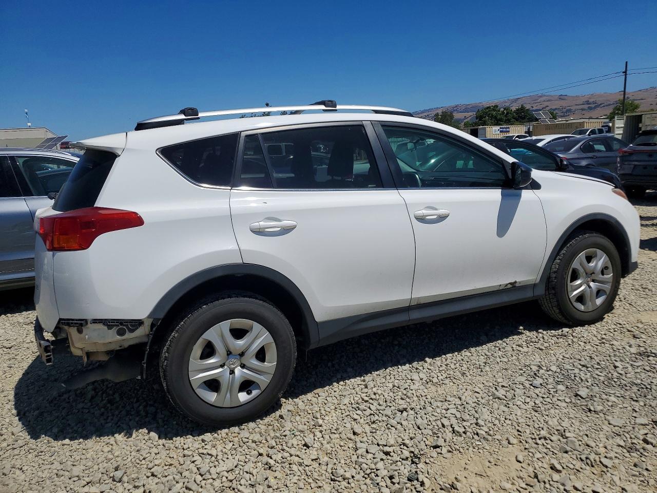2014 Toyota Rav4 Le Белый vin: 2T3ZFREVXEW097936