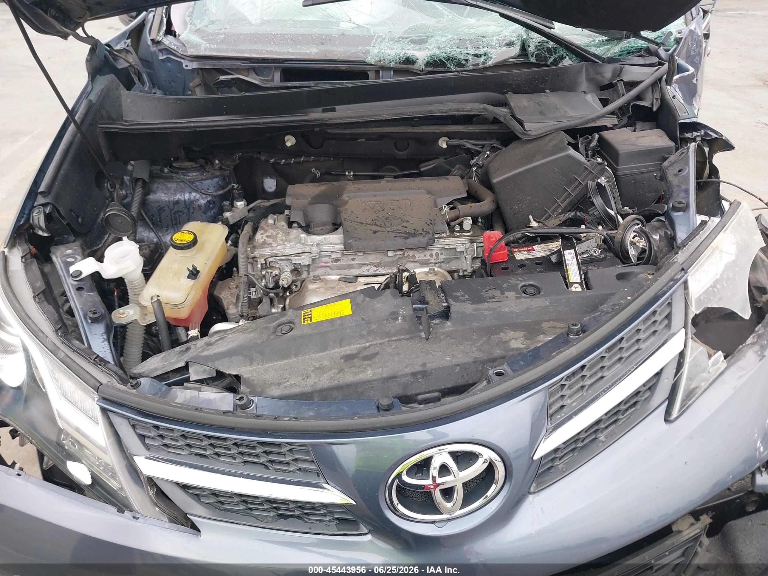 2014 Toyota Rav4 Le Blue vin: 2T3ZFREVXEW099931