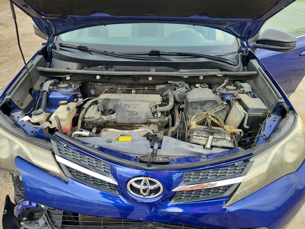 2015 Toyota Rav4 Le Blue vin: 2T3ZFREVXFW164360