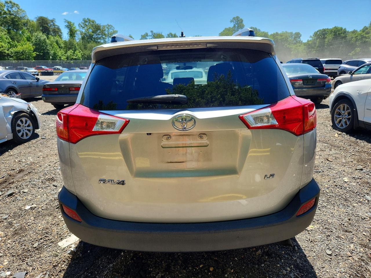 2015 Toyota Rav4 Le Gray vin: 2T3ZFREVXFW168103