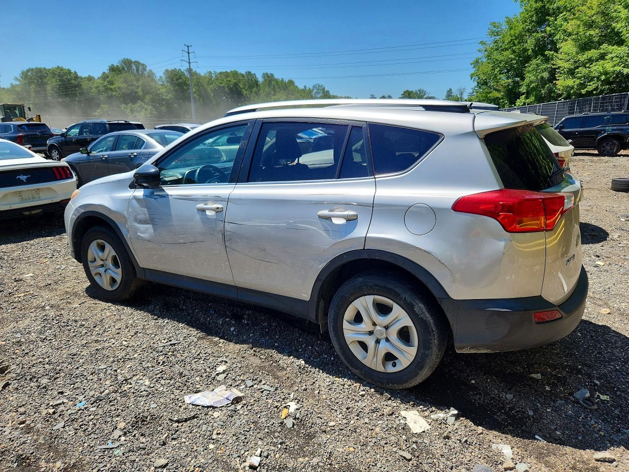 2015 Toyota Rav4 Le Gray vin: 2T3ZFREVXFW168103