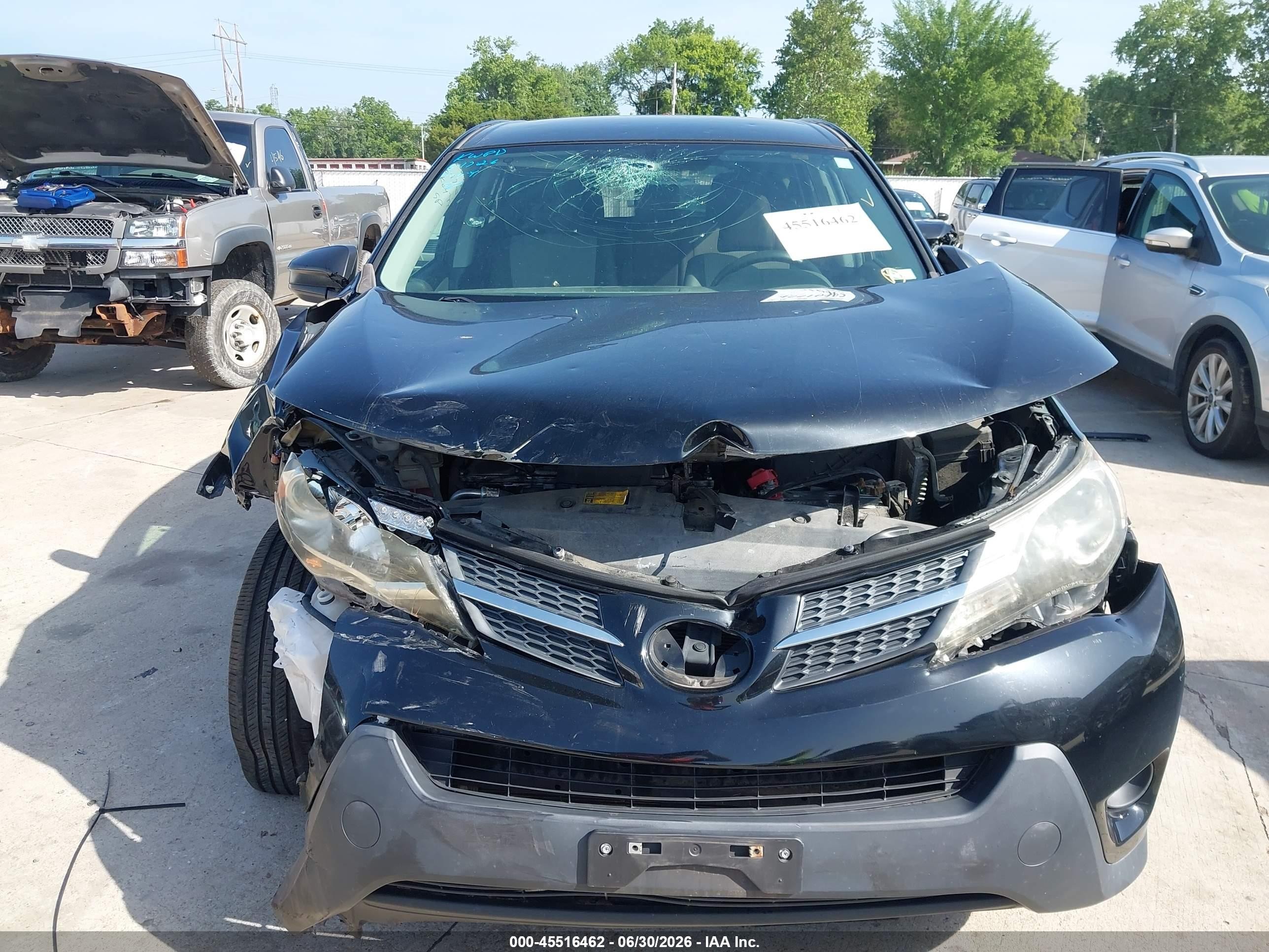 2015 Toyota Rav4 Le Black vin: 2T3ZFREVXFW224427