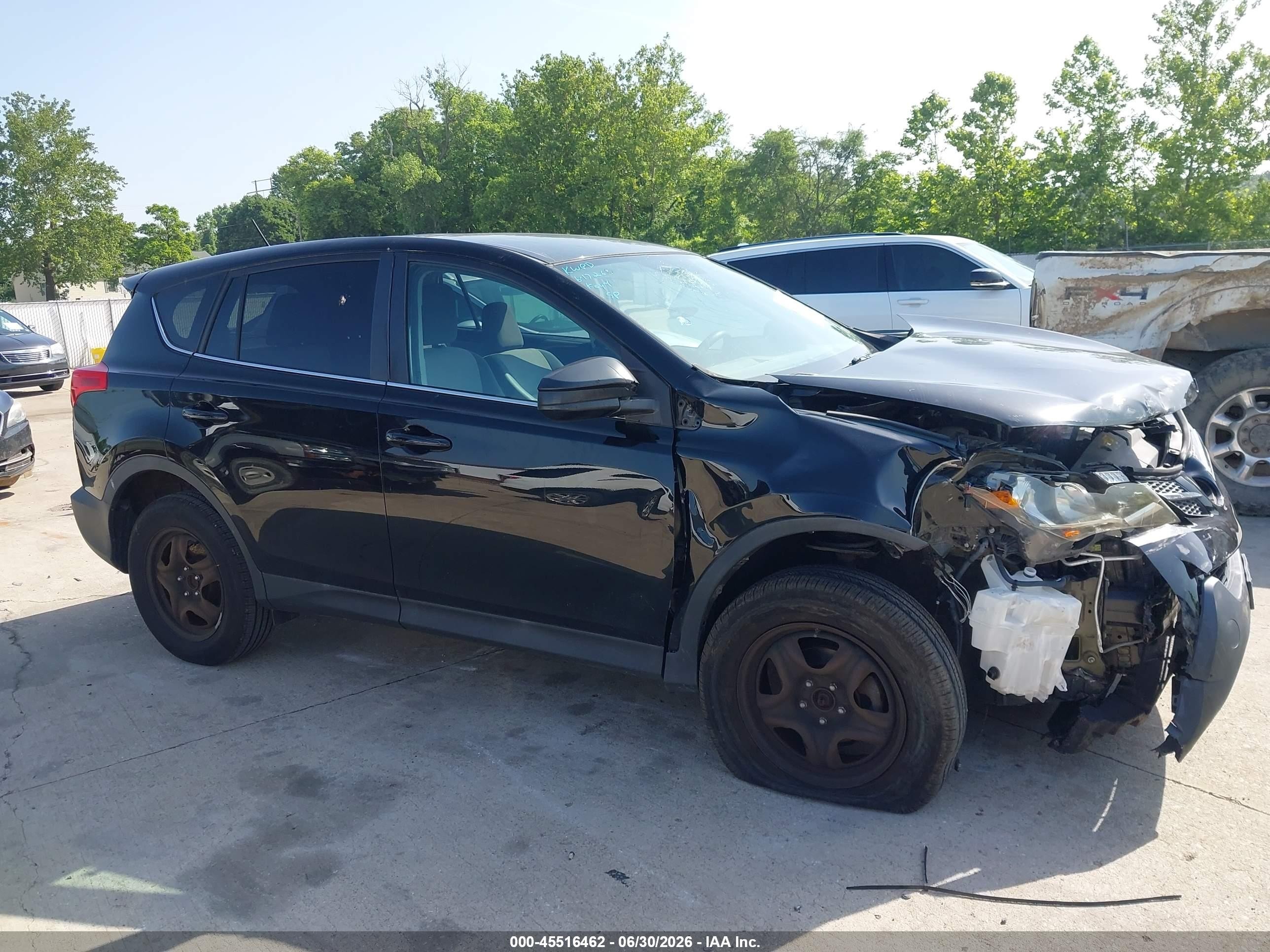 2015 Toyota Rav4 Le Black vin: 2T3ZFREVXFW224427