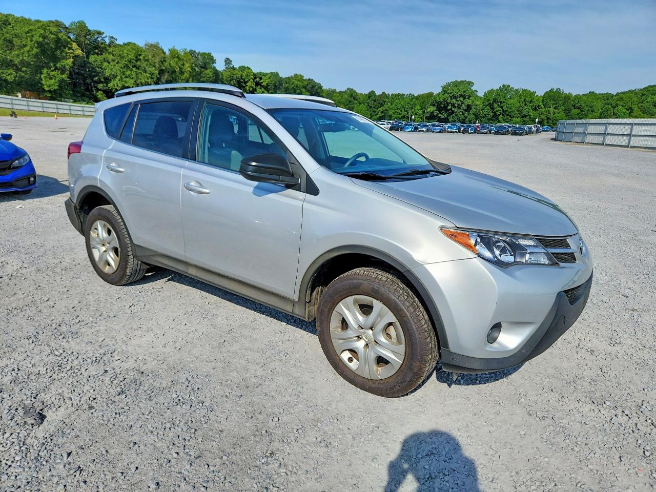 2015 Toyota Rav4 Le Серебряный vin: 2T3ZFREVXFW230292
