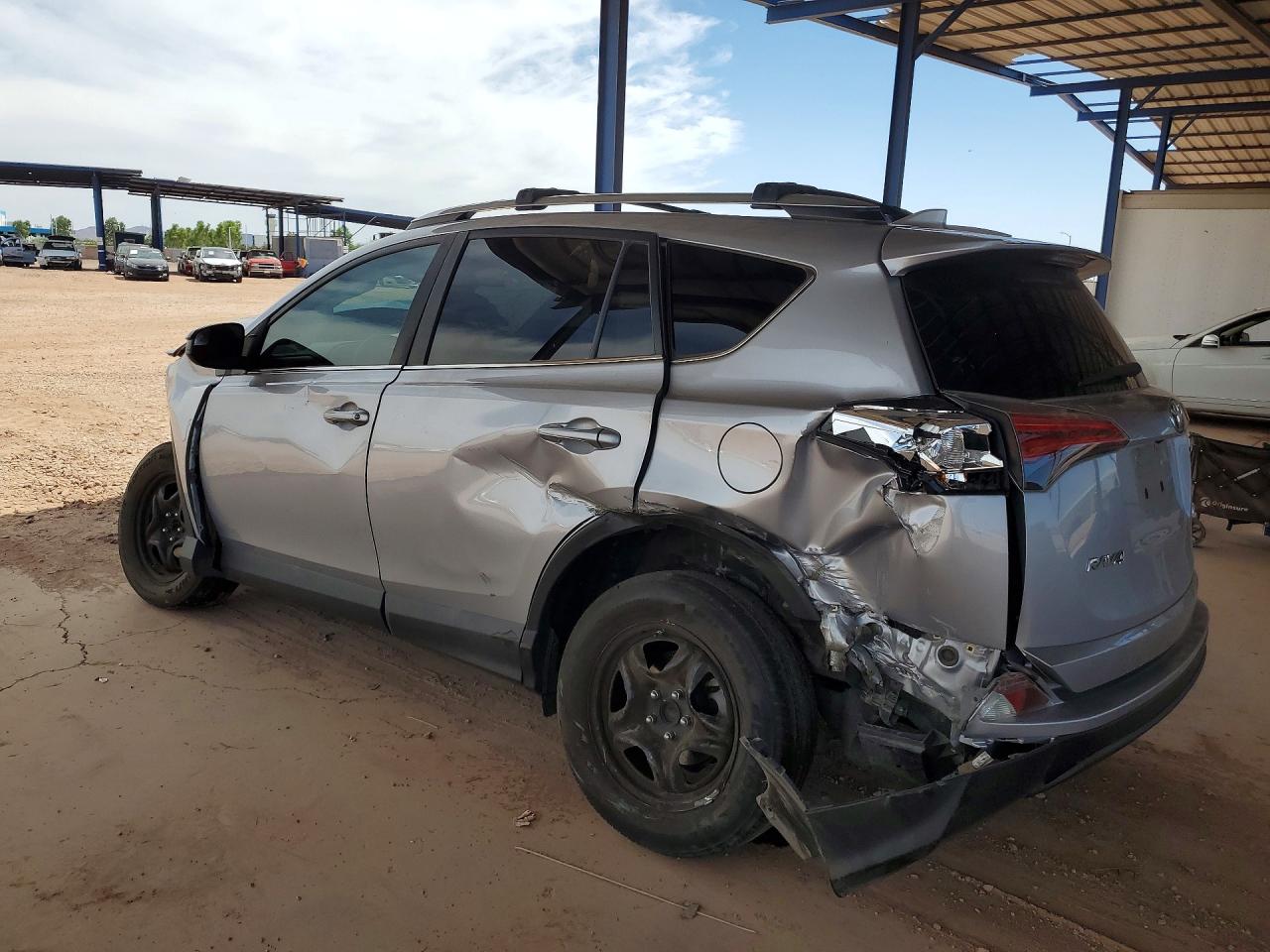 2017 Toyota Rav4 Le Silver vin: 2T3ZFREVXHW340097