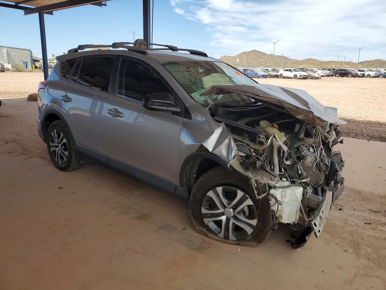 2017 Toyota Rav4 Le Silver vin: 2T3ZFREVXHW340097