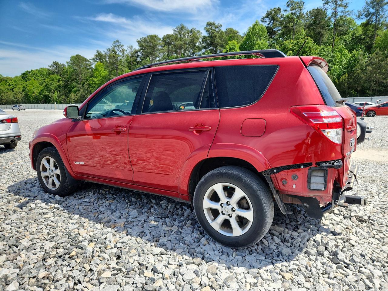 2009 Toyota Rav4 Limited Red vin: 2T3ZK31V29W002919