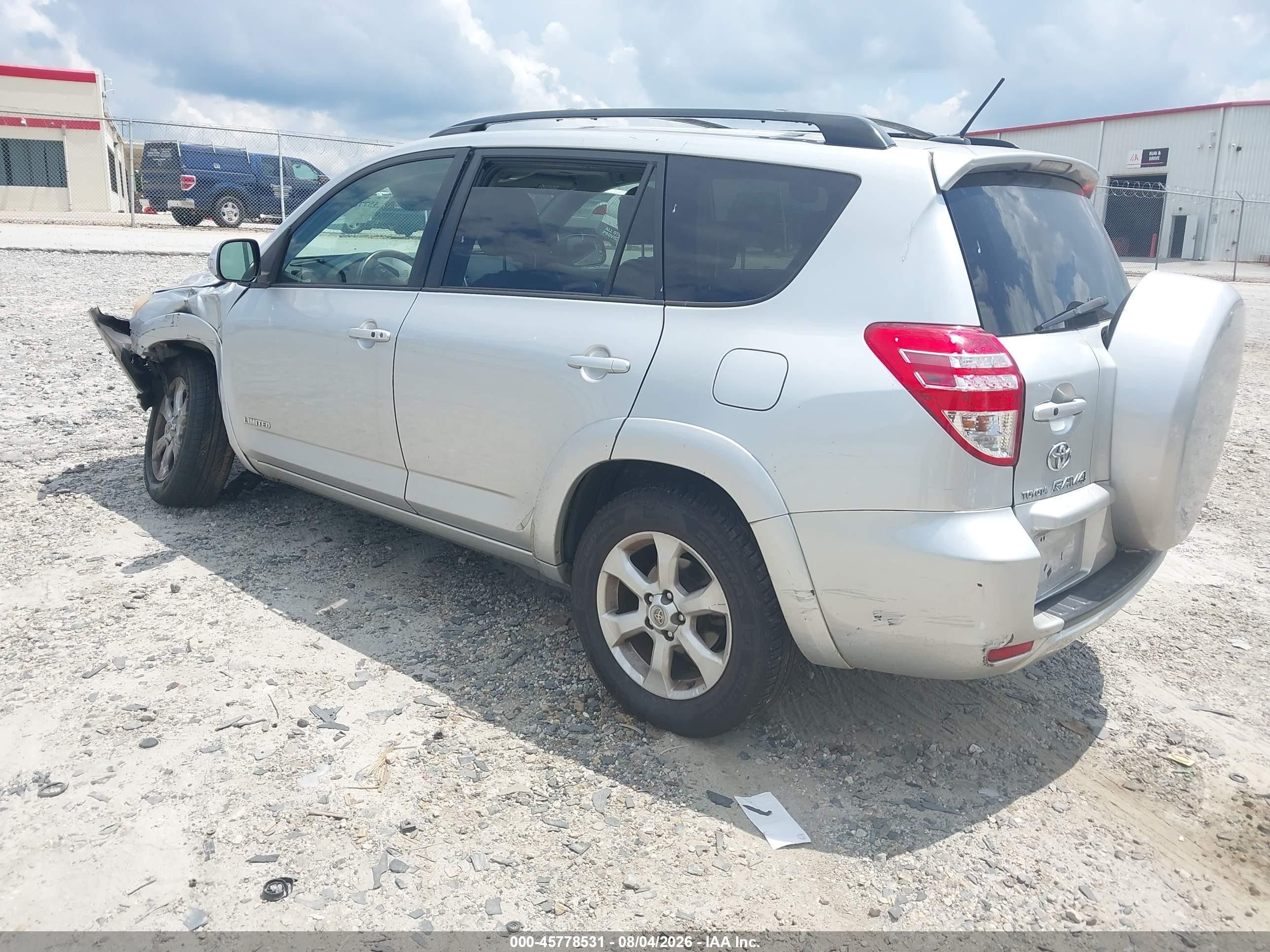 2009 Toyota Rav4 Limited V6 Silver vin: 2T3ZK31V39W003111