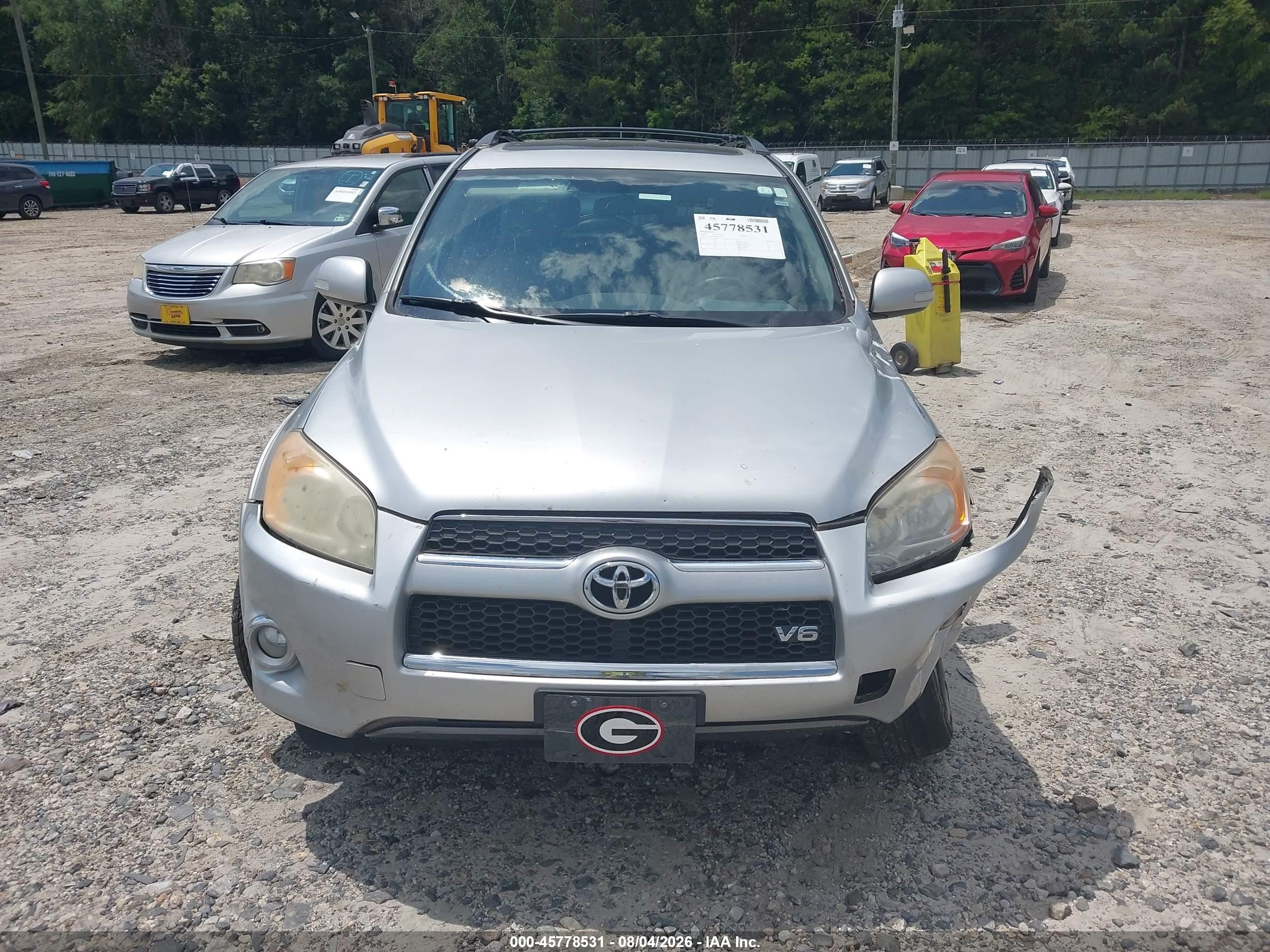 2009 Toyota Rav4 Limited V6 Silver vin: 2T3ZK31V39W003111