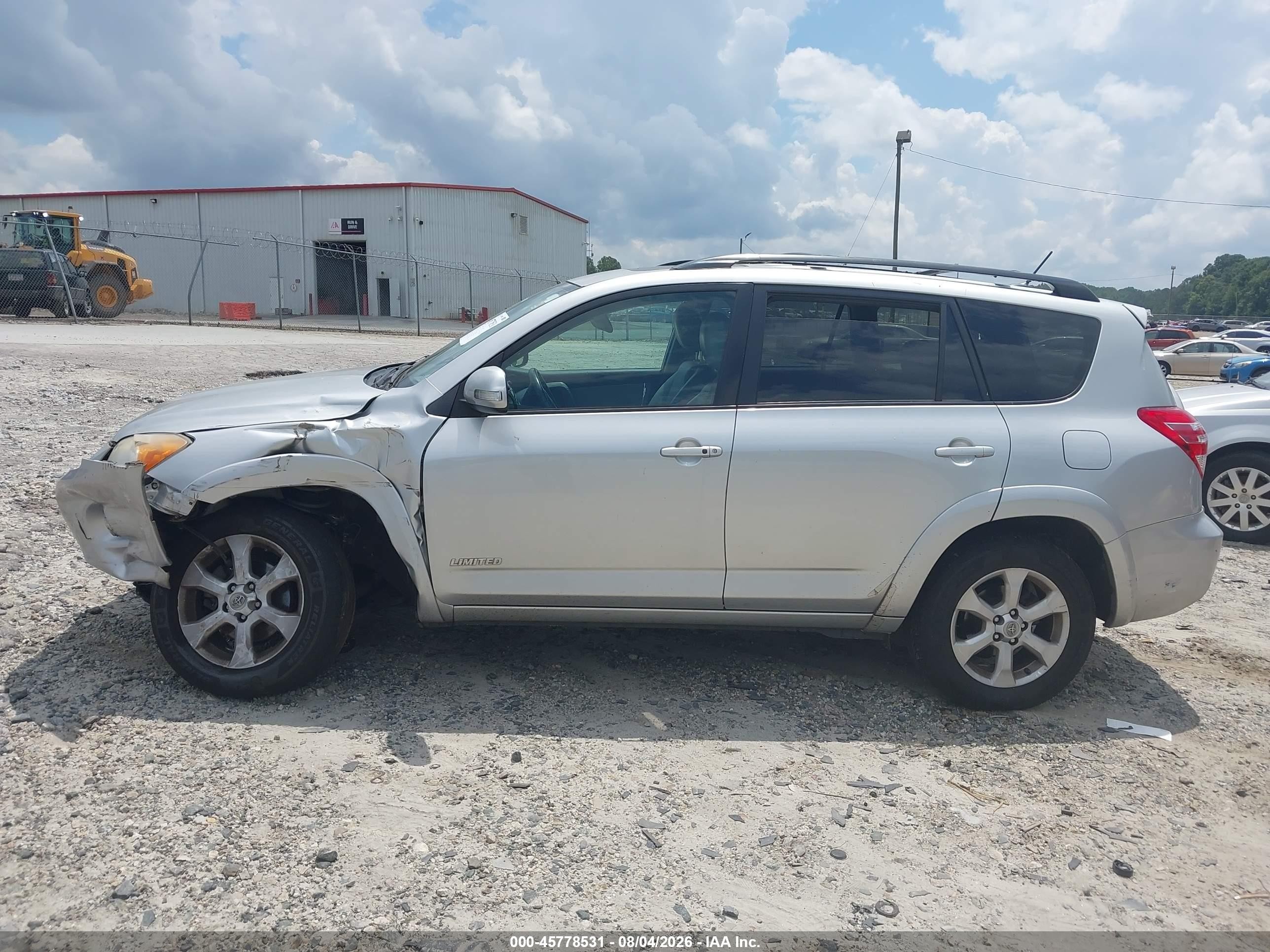 2009 Toyota Rav4 Limited V6 Silver vin: 2T3ZK31V39W003111