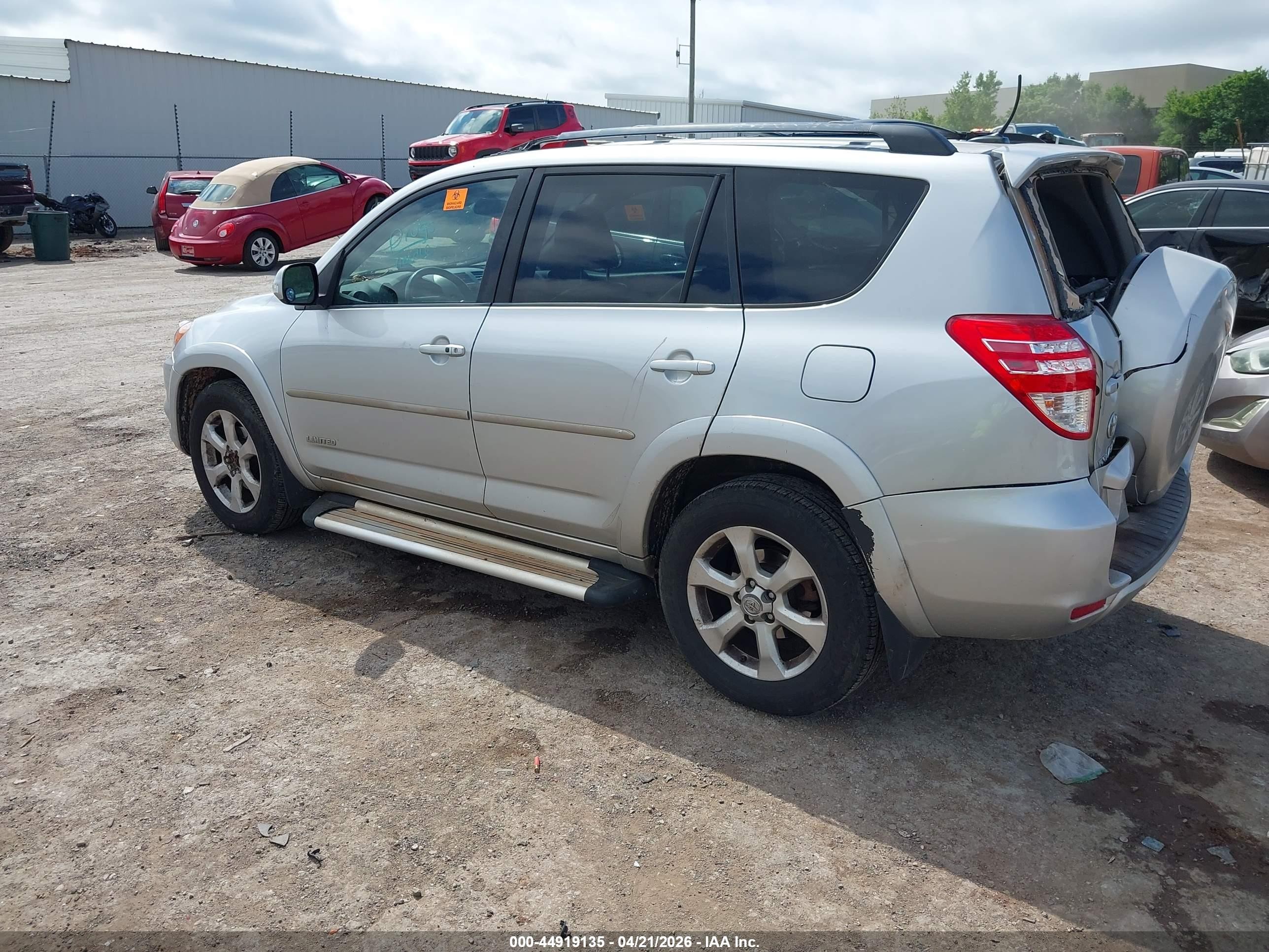 2009 Toyota Rav4 Limited V6 Silver vin: 2T3ZK31V69W002311