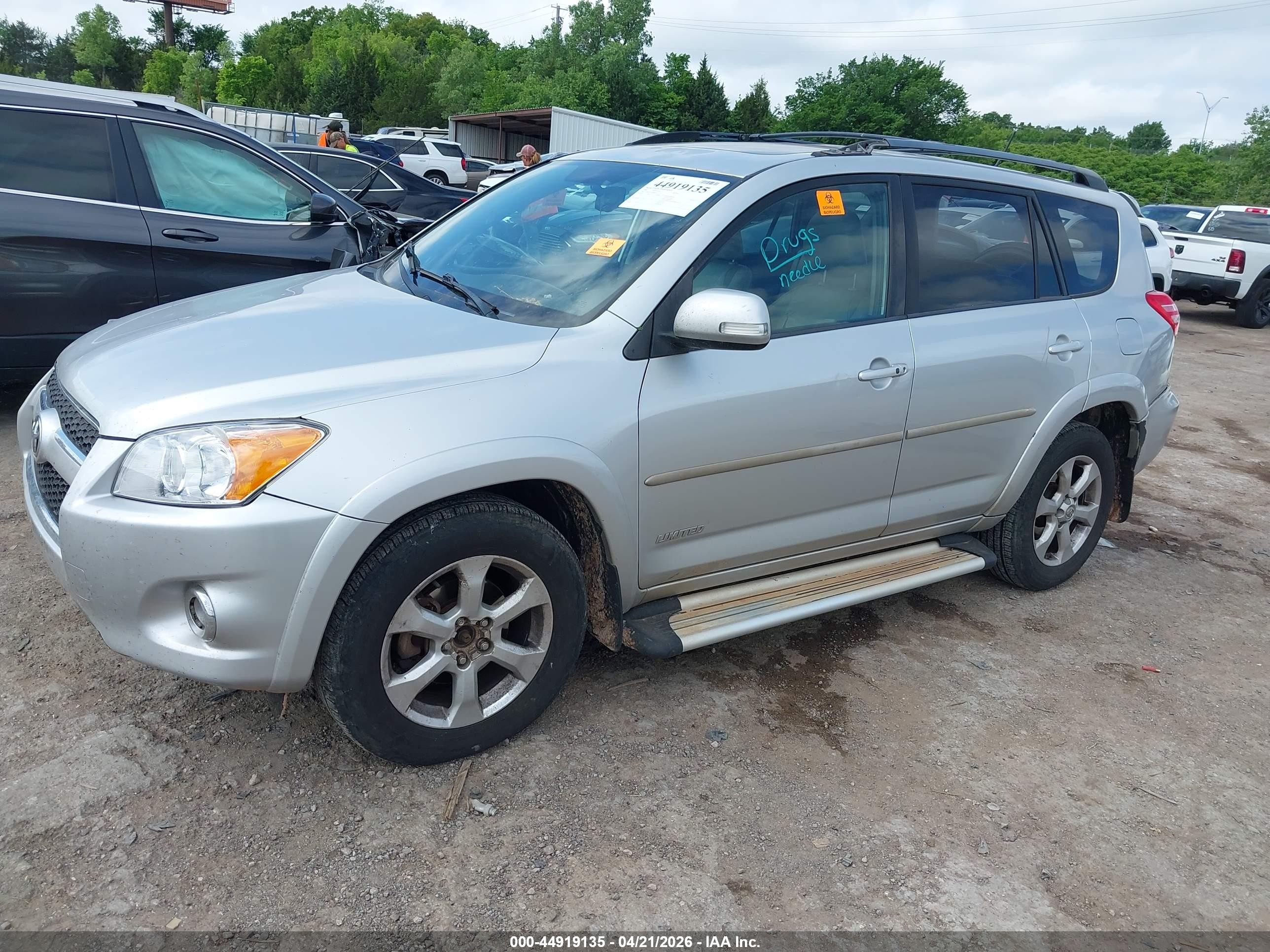 2009 Toyota Rav4 Limited V6 Silver vin: 2T3ZK31V69W002311