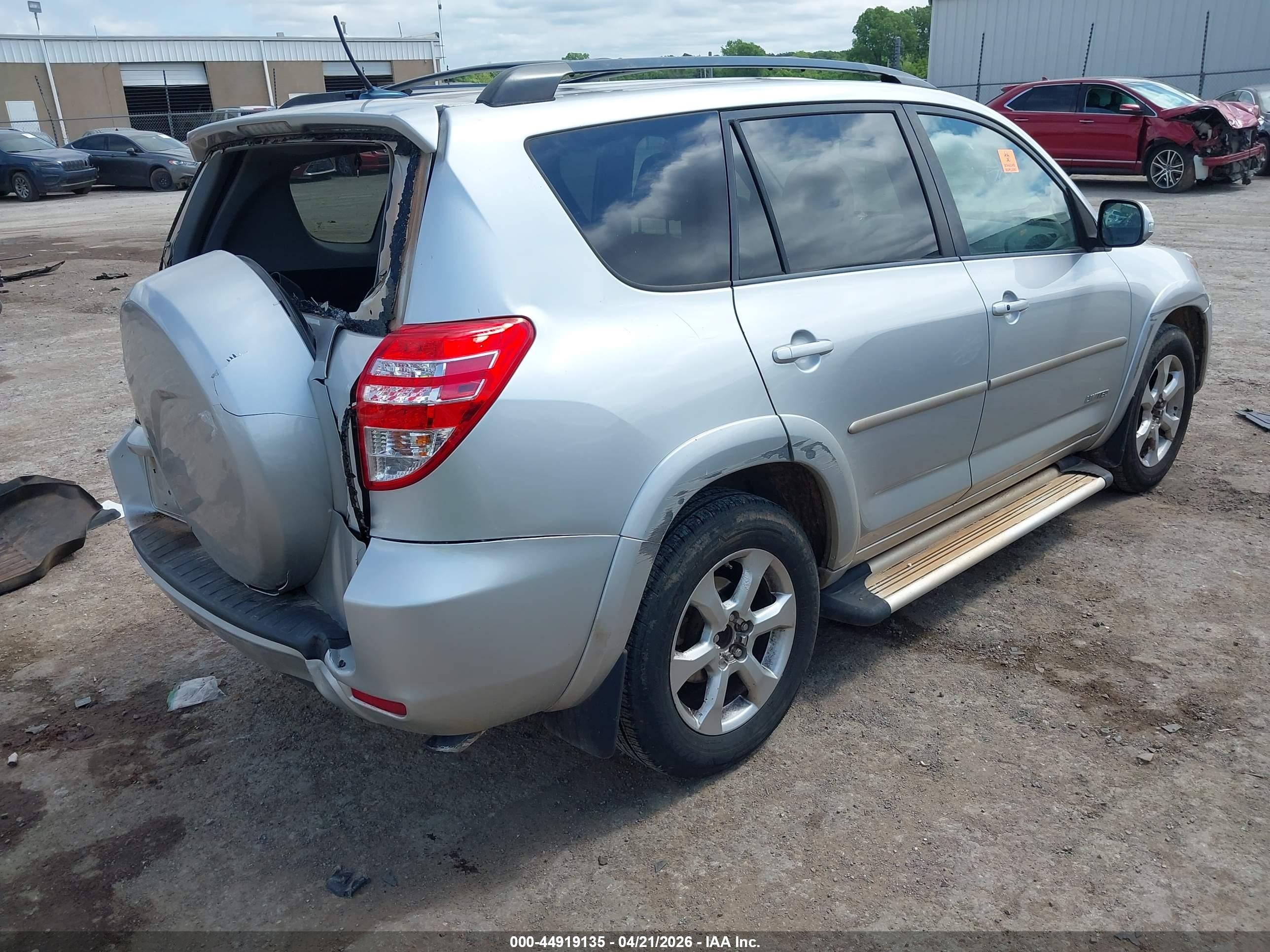 2009 Toyota Rav4 Limited V6 Silver vin: 2T3ZK31V69W002311
