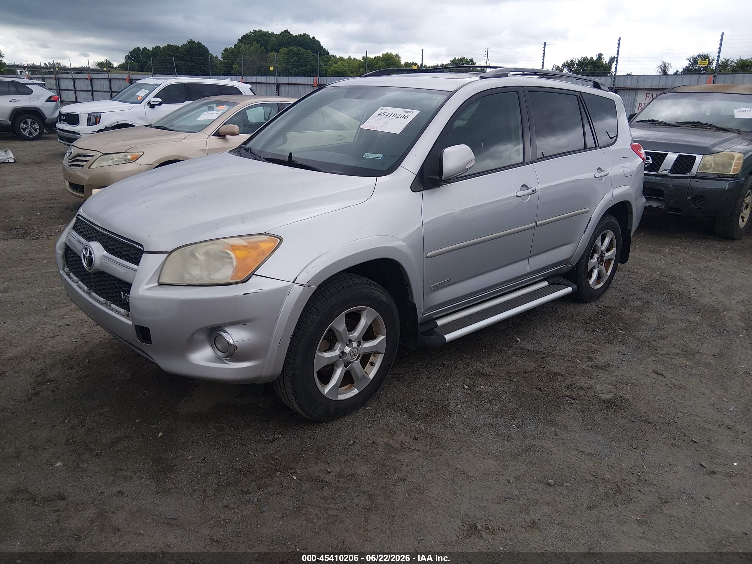 2009 Toyota Rav4 Limited V6 Silver vin: 2T3ZK31V89W002245