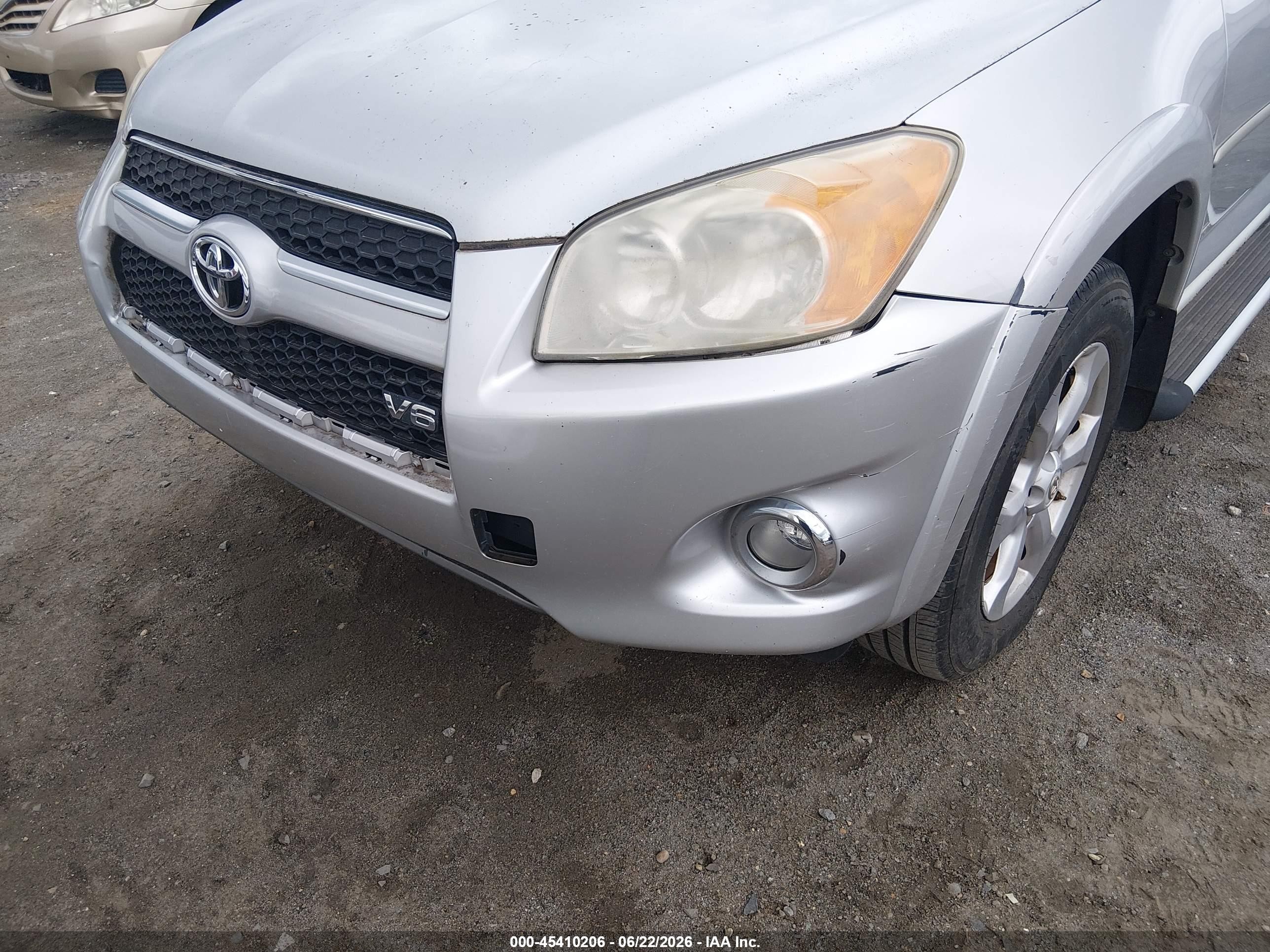 2009 Toyota Rav4 Limited V6 Silver vin: 2T3ZK31V89W002245